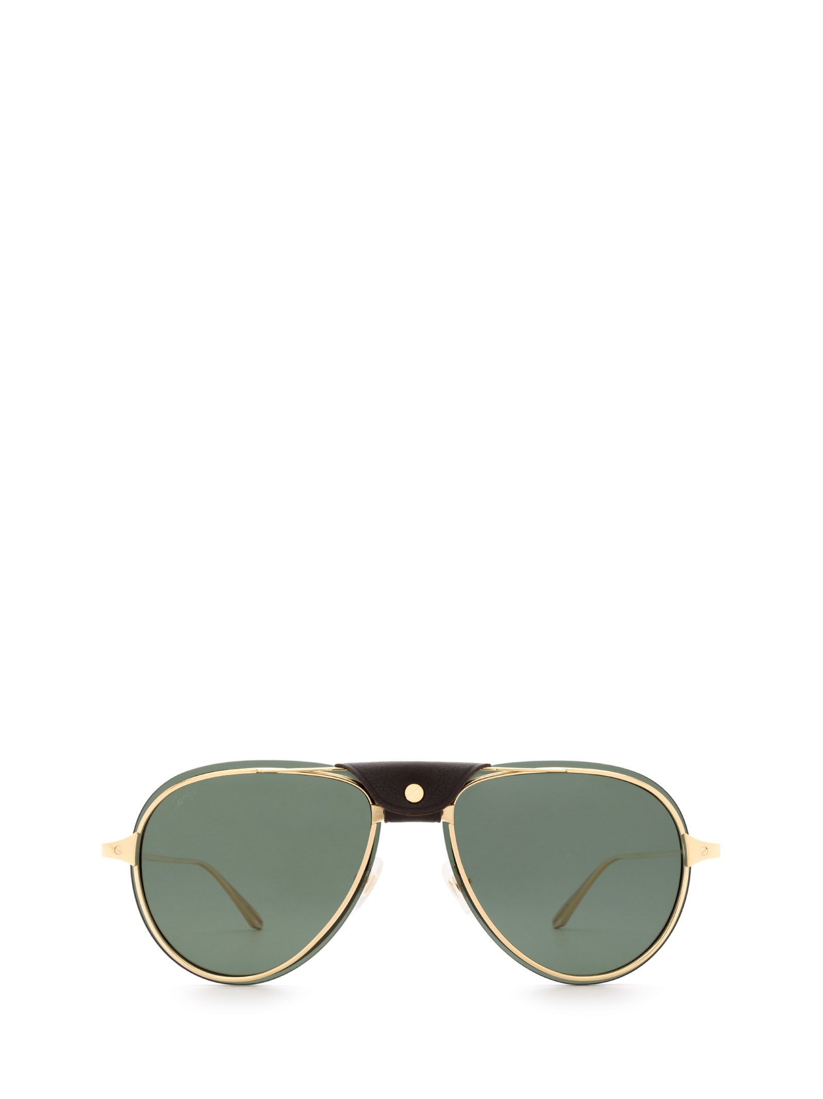 Cartier Eyewear Cartier Ct0242s Gold Sunglasses