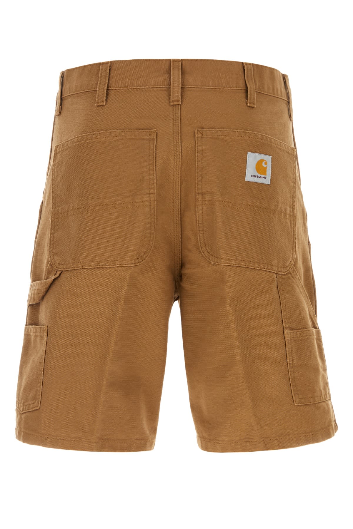 Shop Carhartt Shorts In Bronze