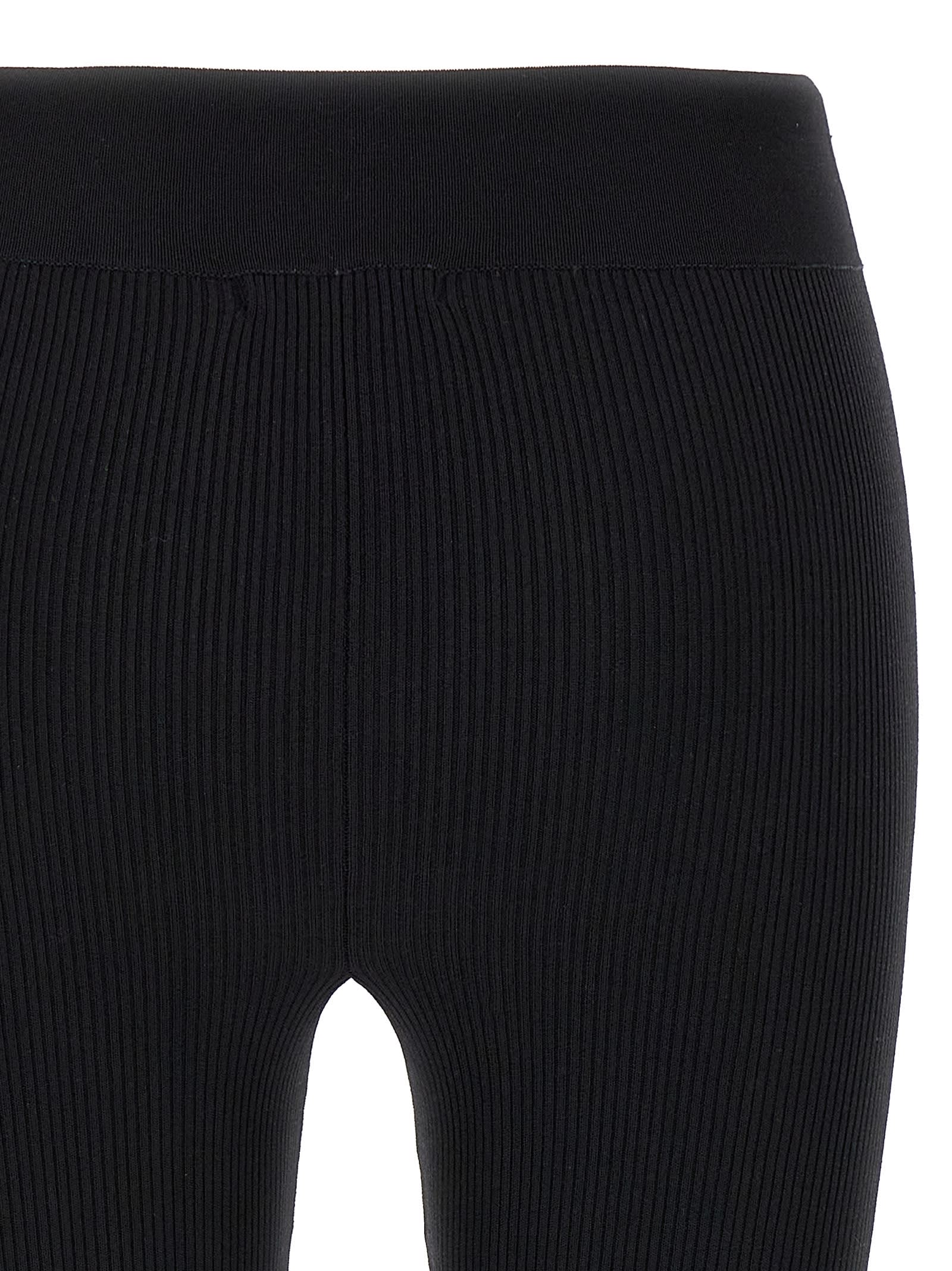 Nensi Dojaka Blackwhite Sadie Leggings In White/black
