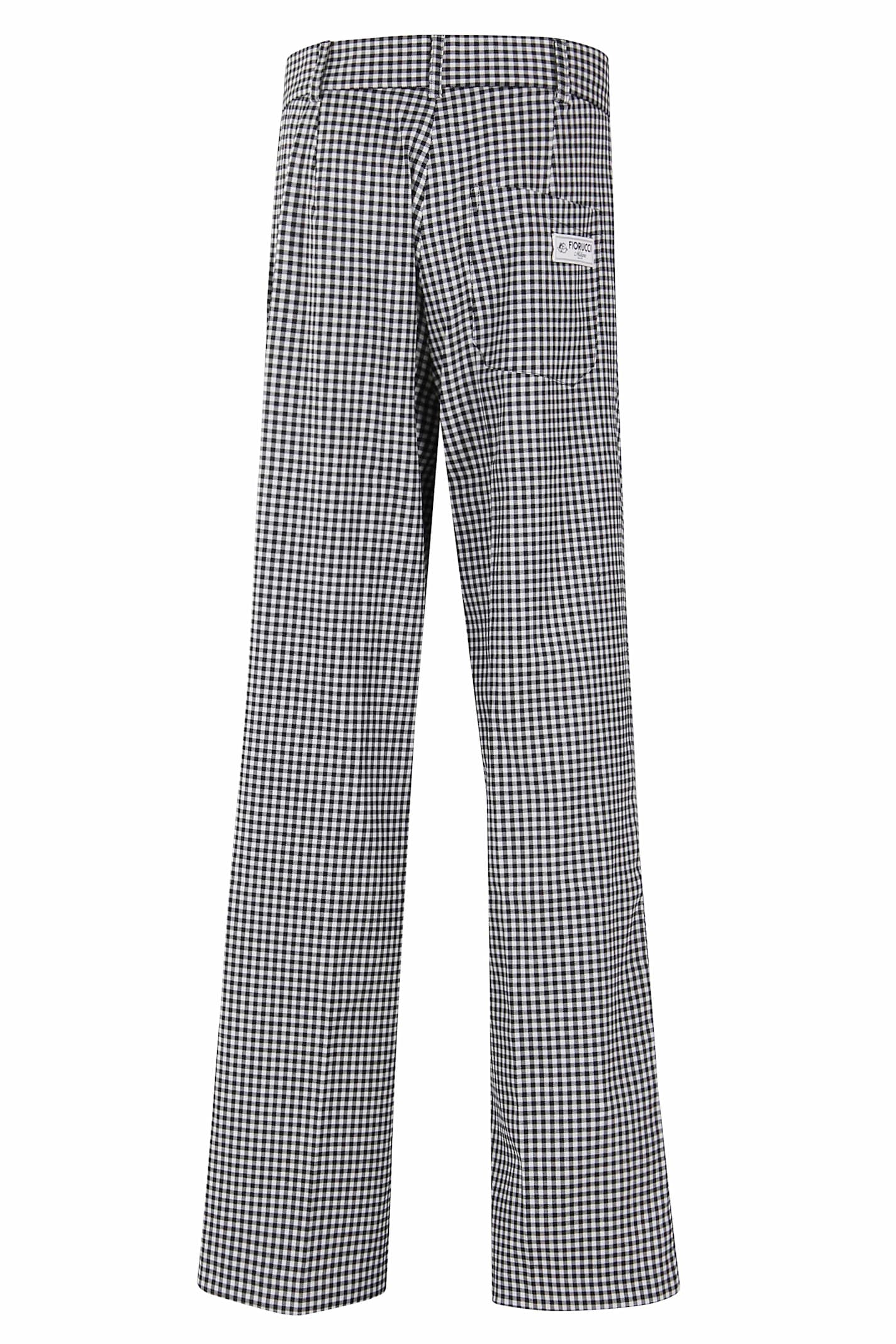 Fiorucci Belt-loops Trousers In Blue