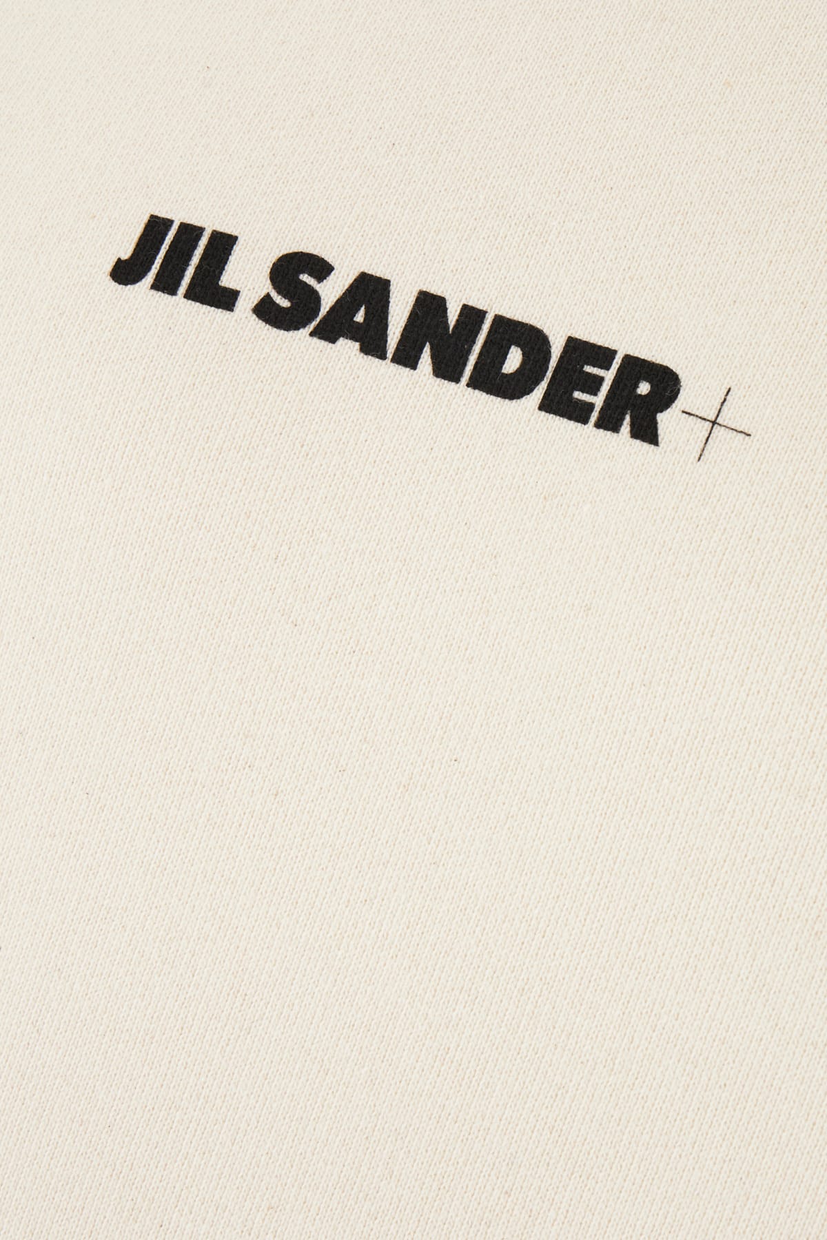 Shop Jil Sander Sand Cotton Sweatshirt In 279