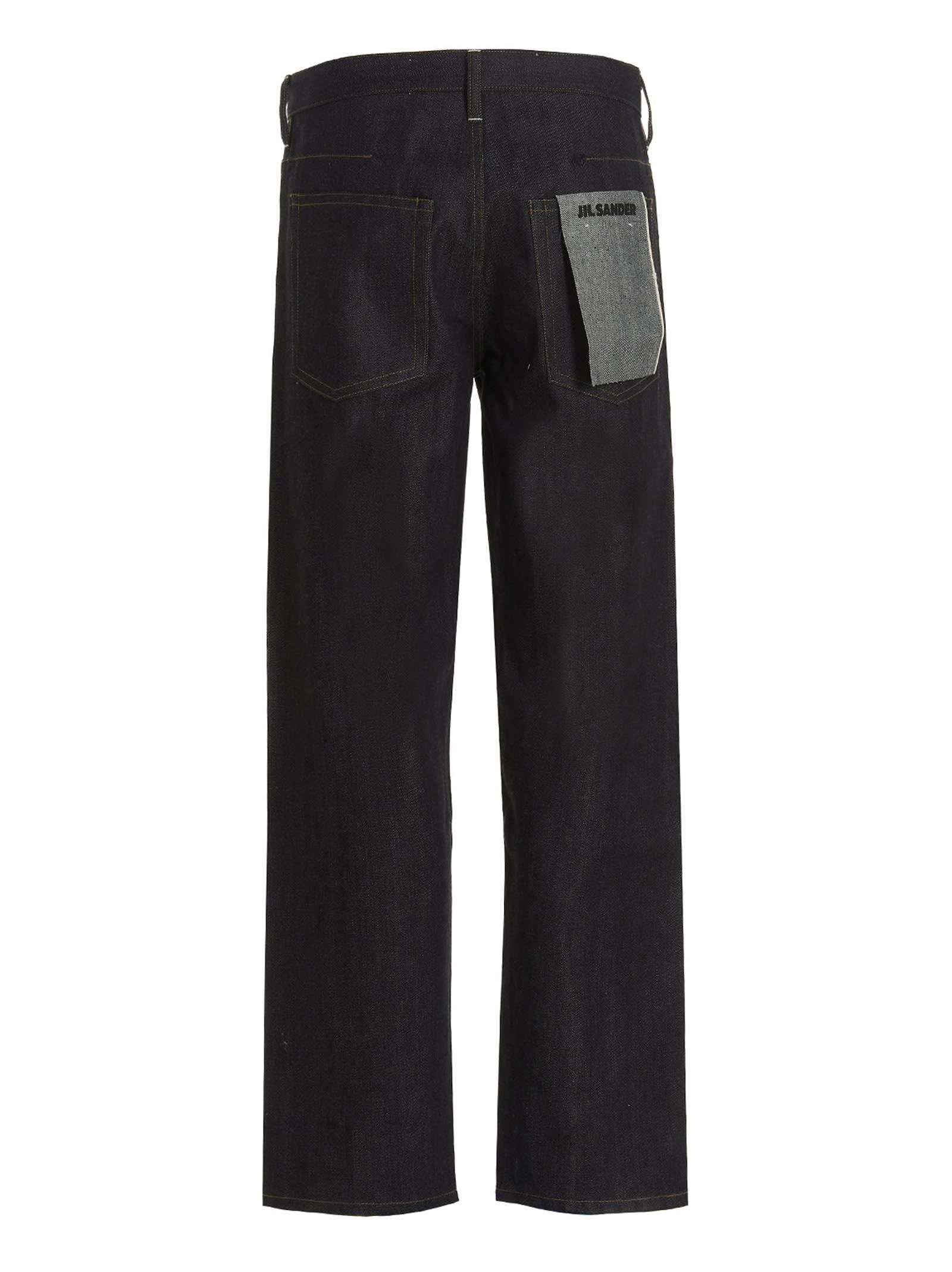 Shop Jil Sander Five-pocket Jeans