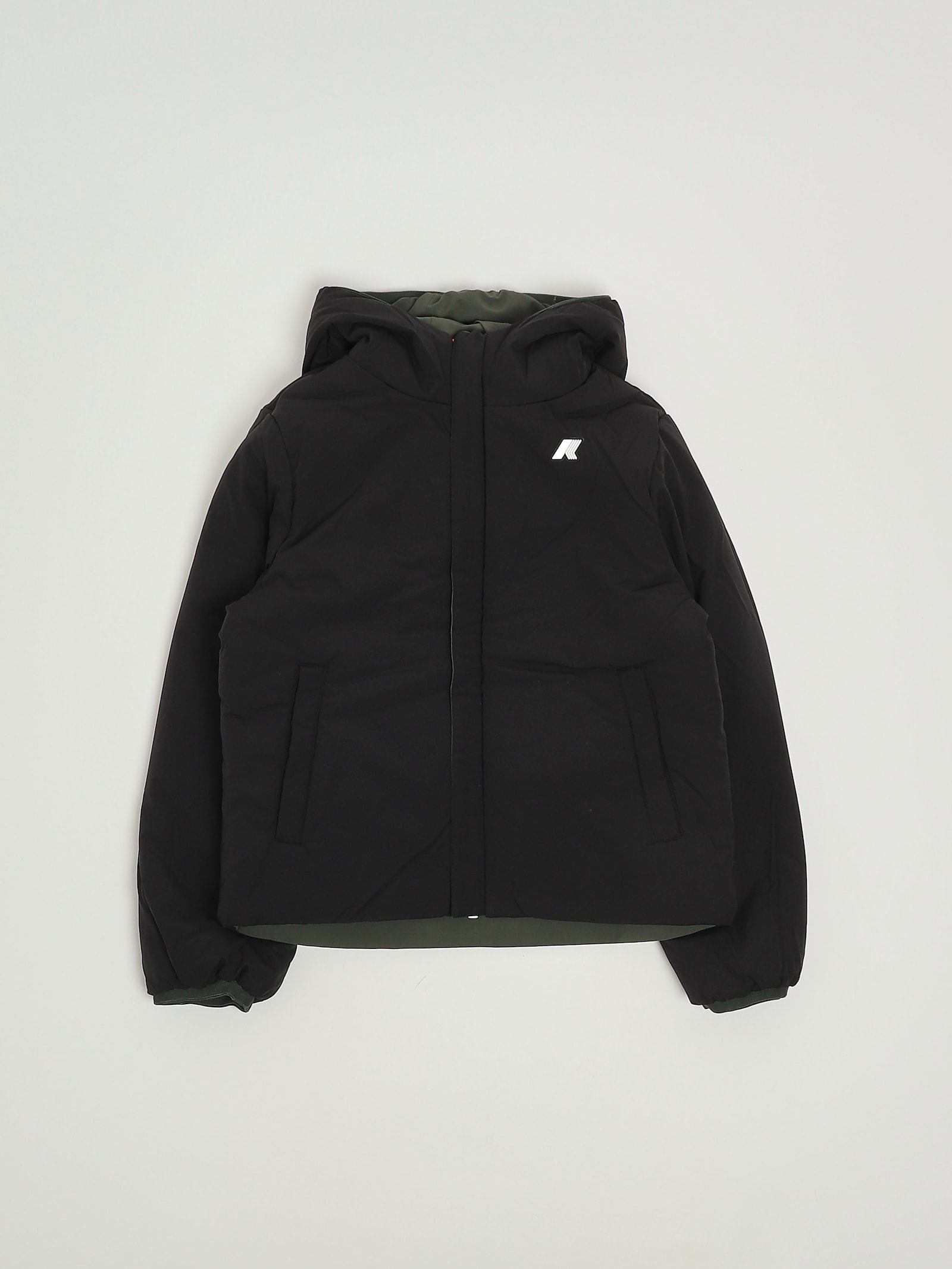 K-way Jack St Warm Double Jacket In Brown