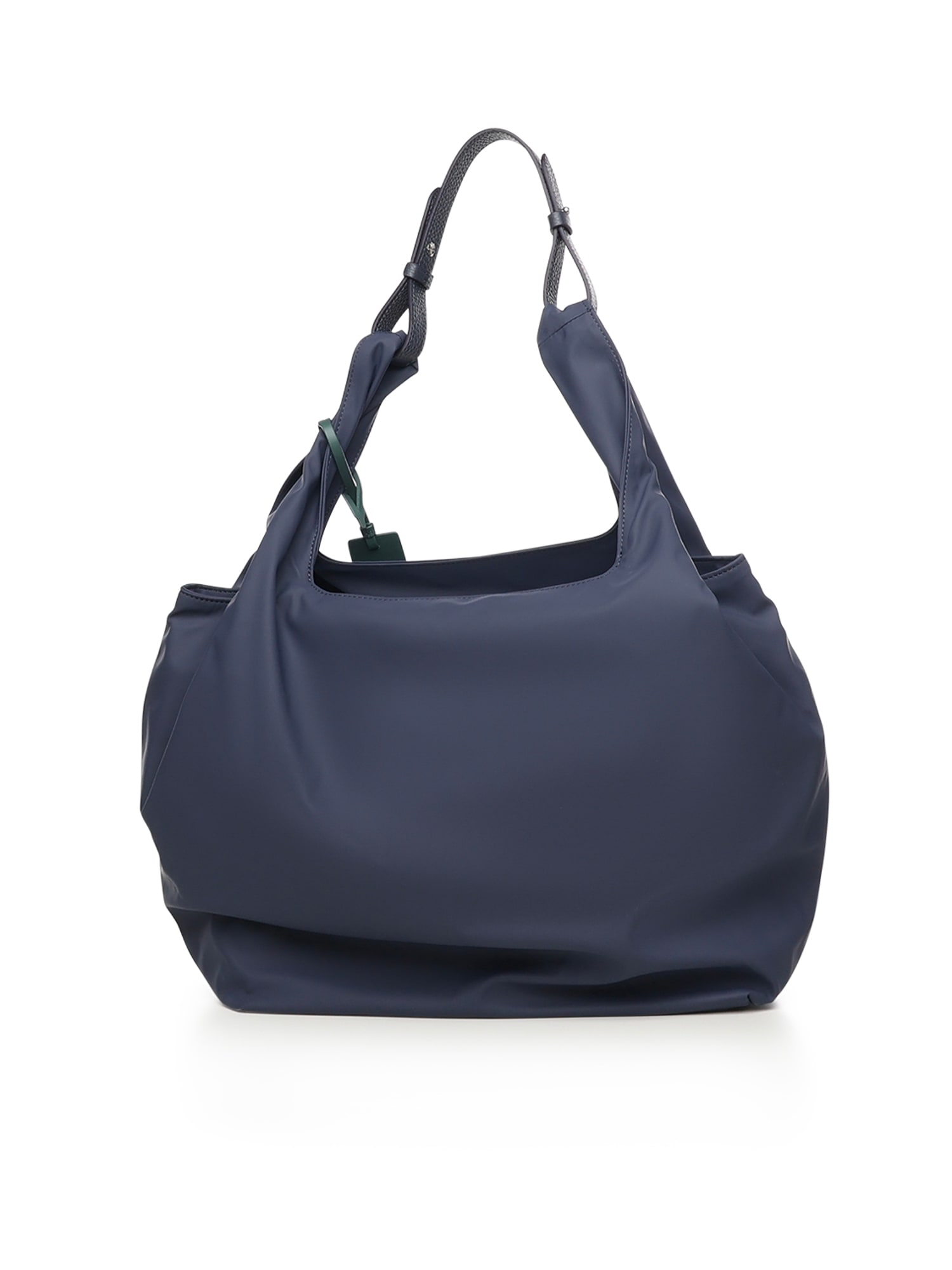 Coccinelle Coated Fabric Tote Bag In Blue