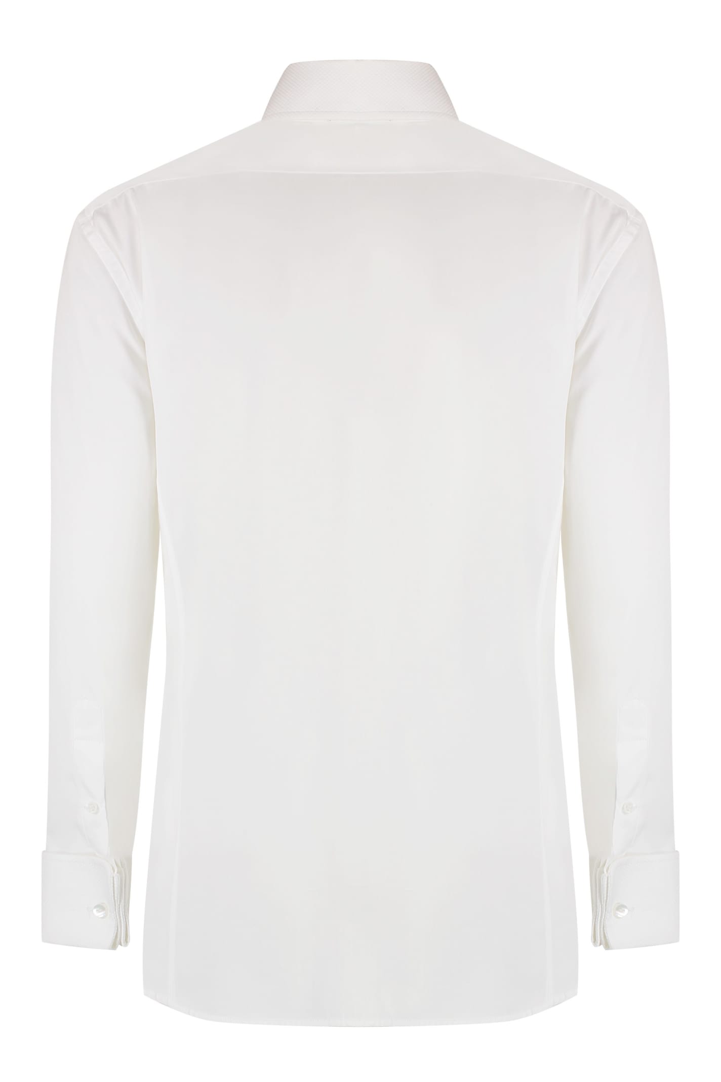 Shop Tom Ford Cotton Shirt In White