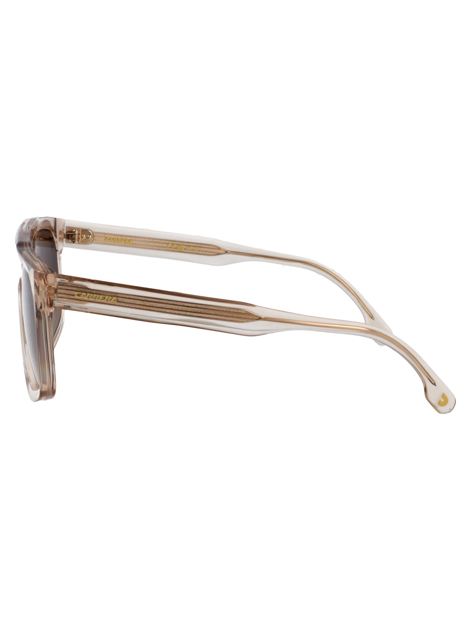 Carrera Beige Acetate Sunglasses In Brown