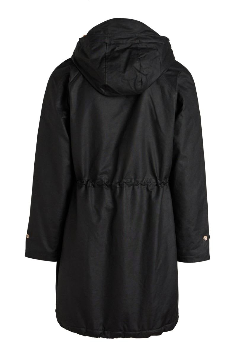 Shop Manifattura Ceccarelli Mountain Parka In Black