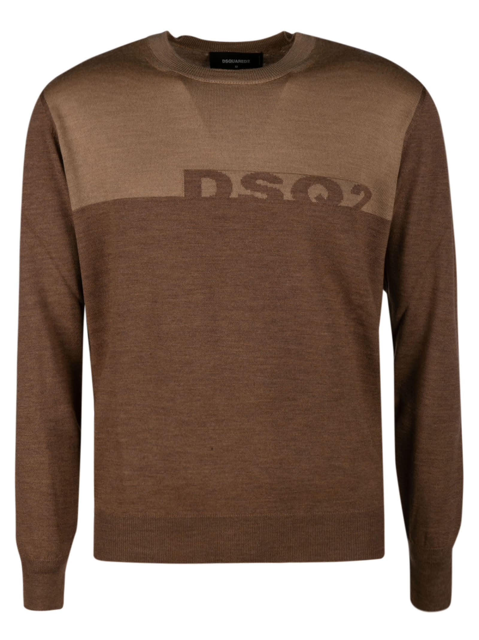 Dsquared2 Regular Ribbed Logo Sweater