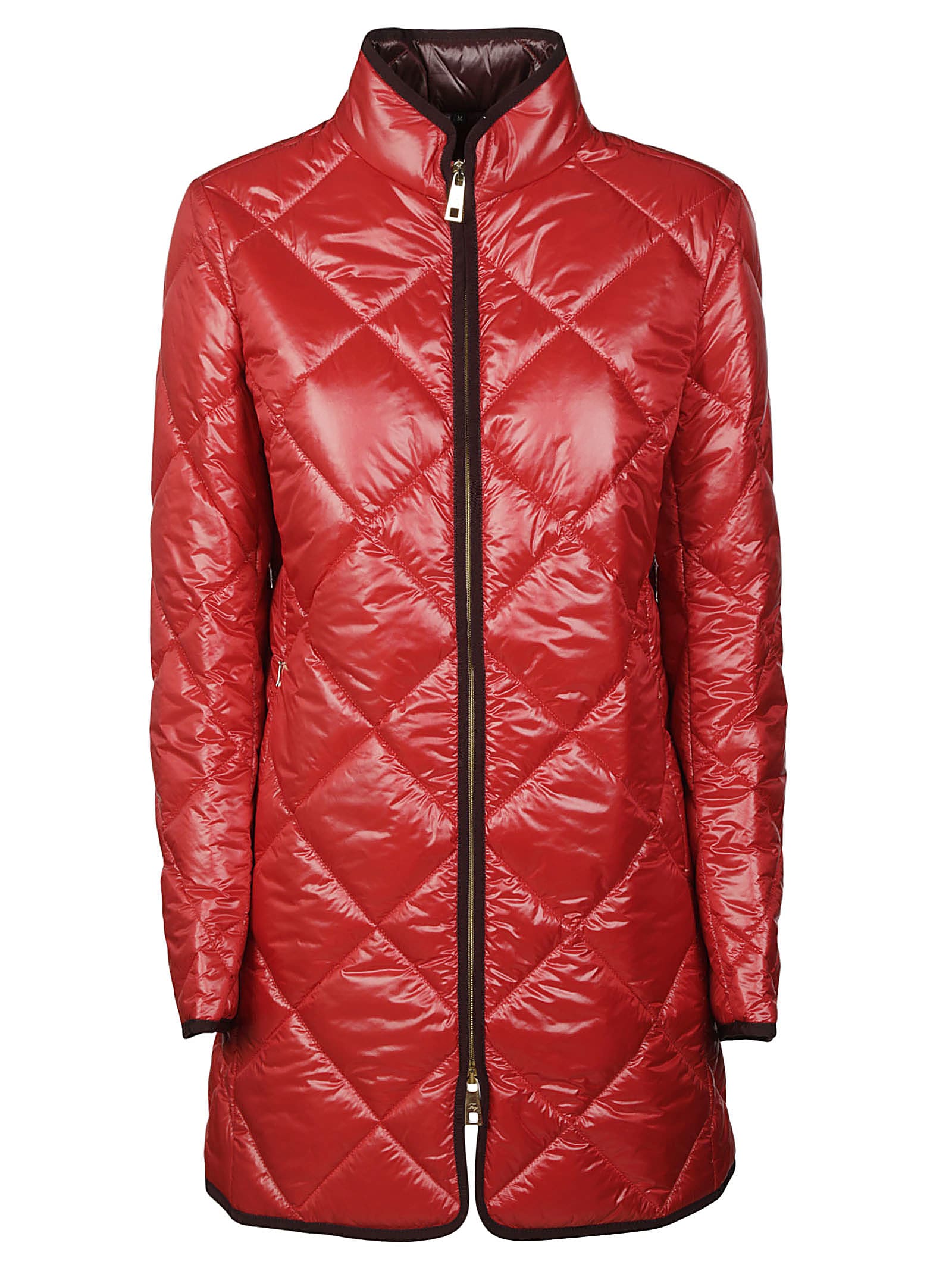 Fay Quilted Zip Raincoat