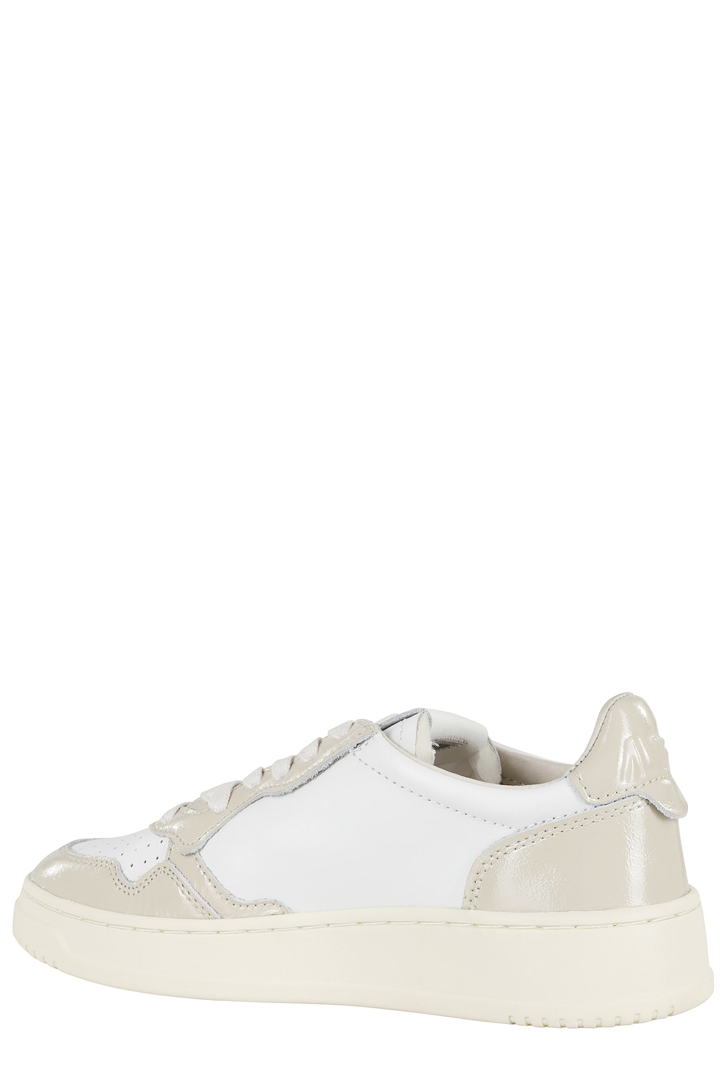 Autry White Leather Sneakers