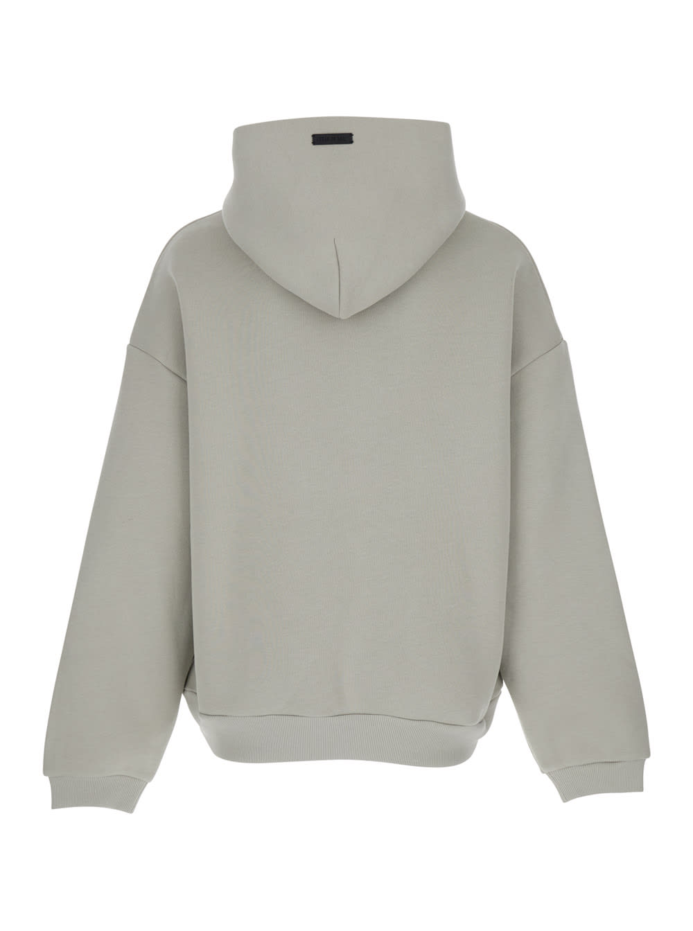 Fear Of God Eternal Grey Hoodie With Logo Patch On The Hood And Embroidery On The Front In Cotton Blend Man In Grey