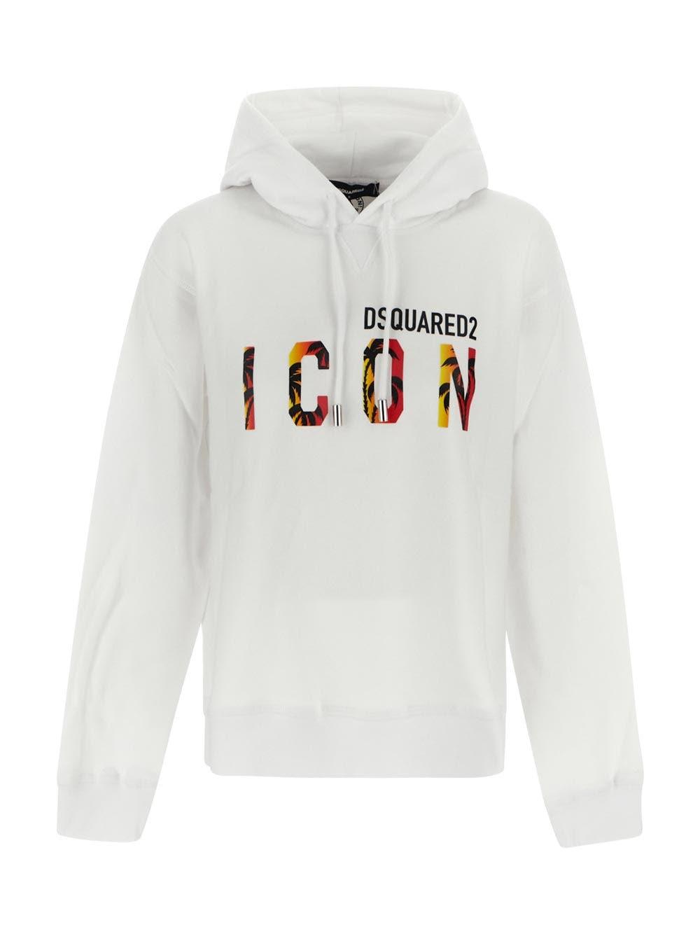 Icon Sunset Hoodie In White