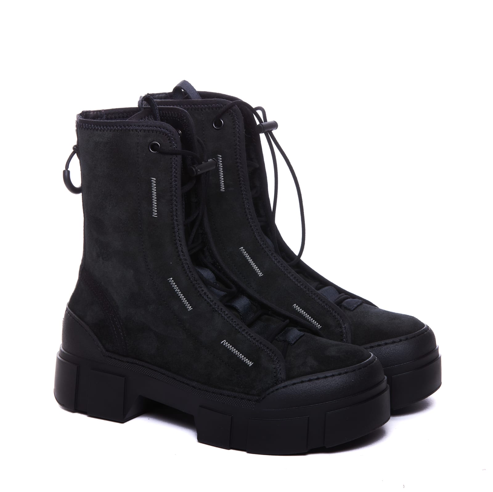 Shop Vic Matie Silverstone Booties In Black