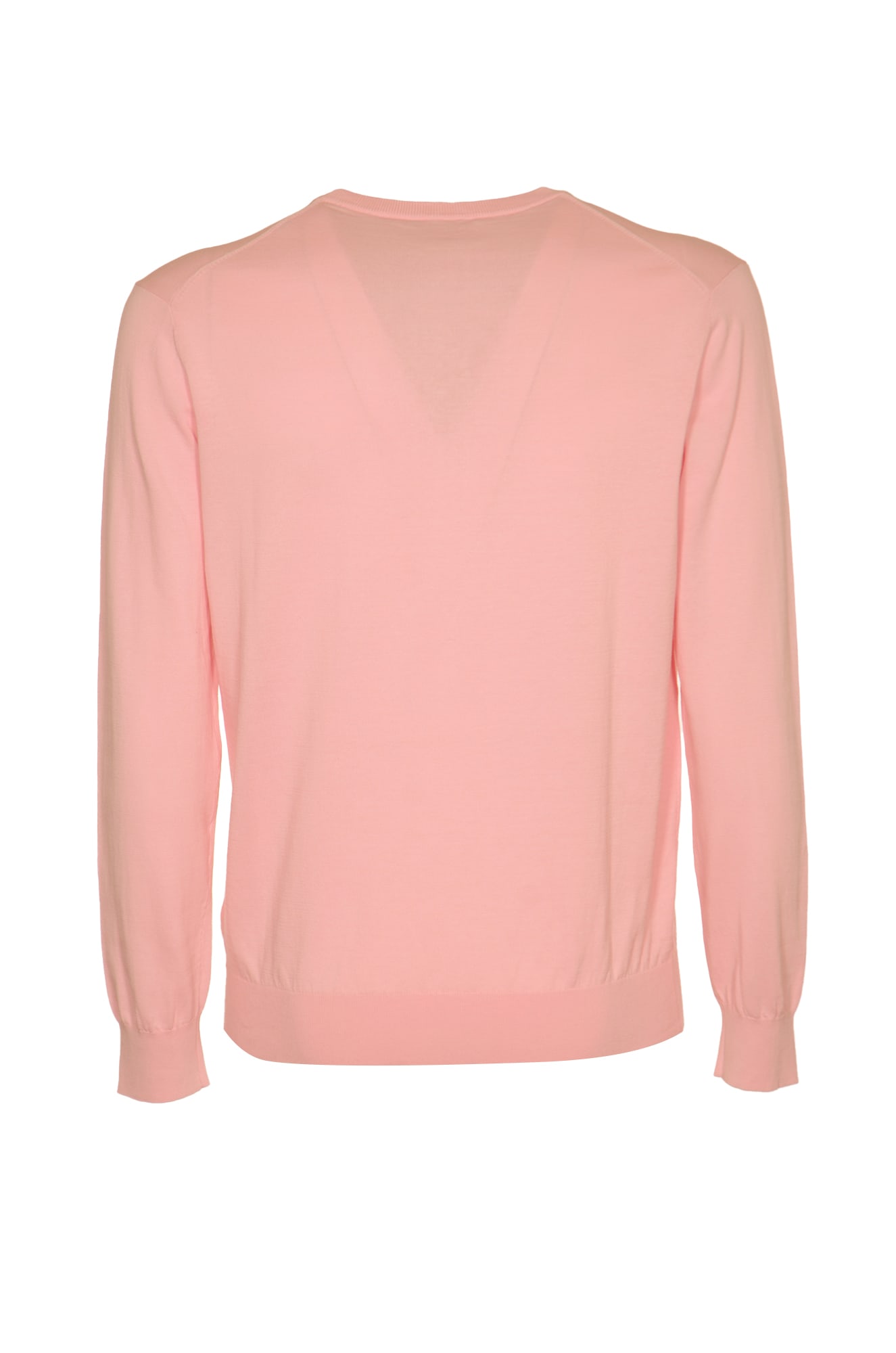 Shop Kangra Round Neck Sweatshirt In Pink
