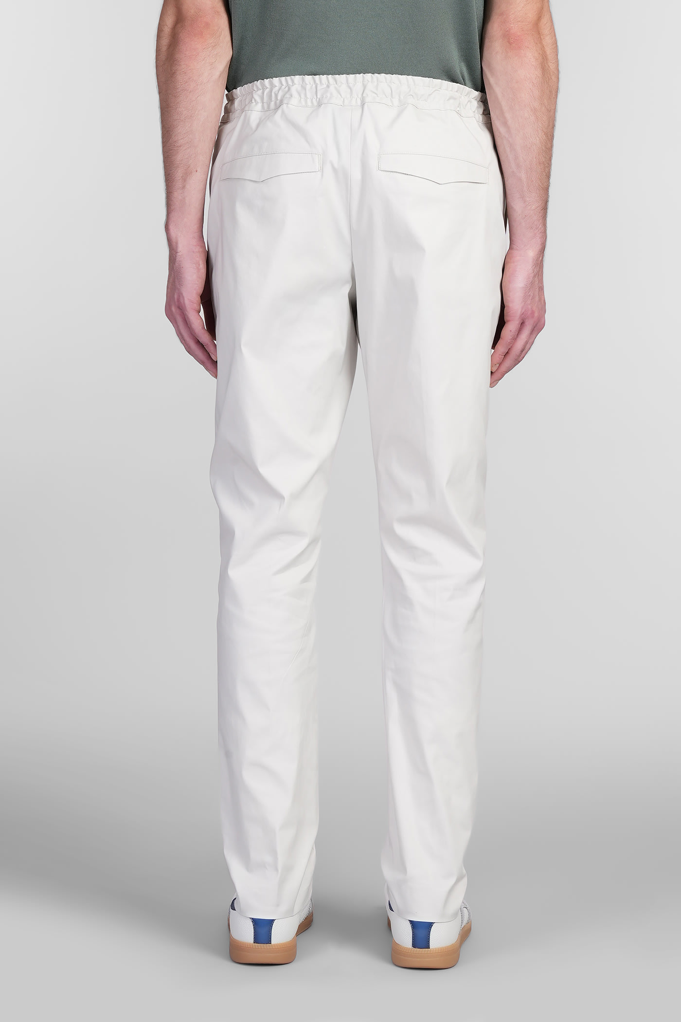 Pt Torino Nu15 Pants In Grey Cotton In Grey