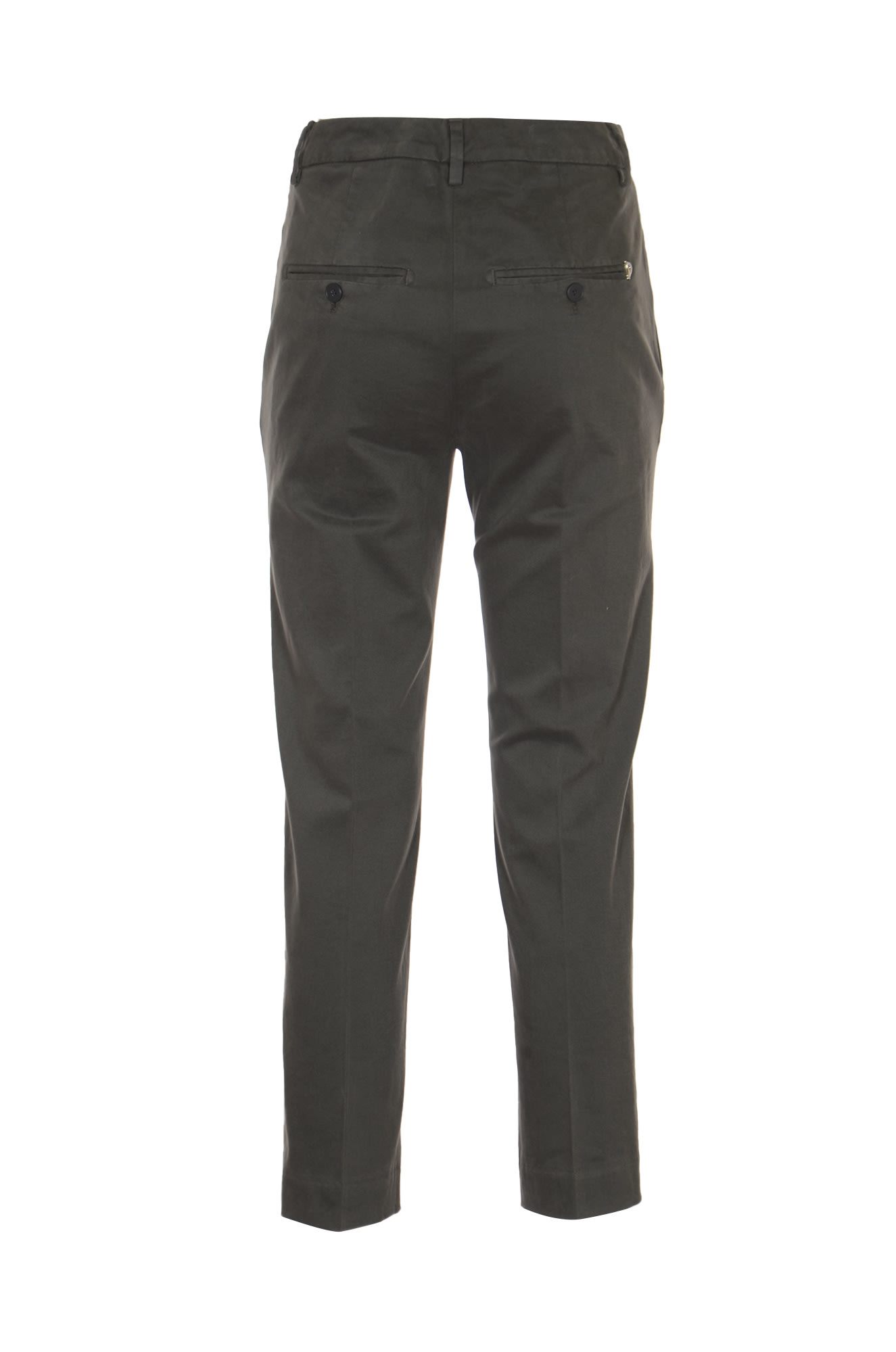 Shop Dondup Nima Trousers In Grey