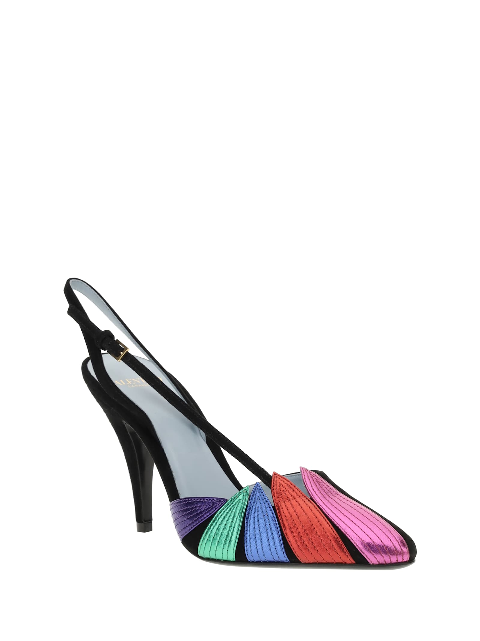 Valentino Garavani Women Foliefoliage Slingback Pumps
