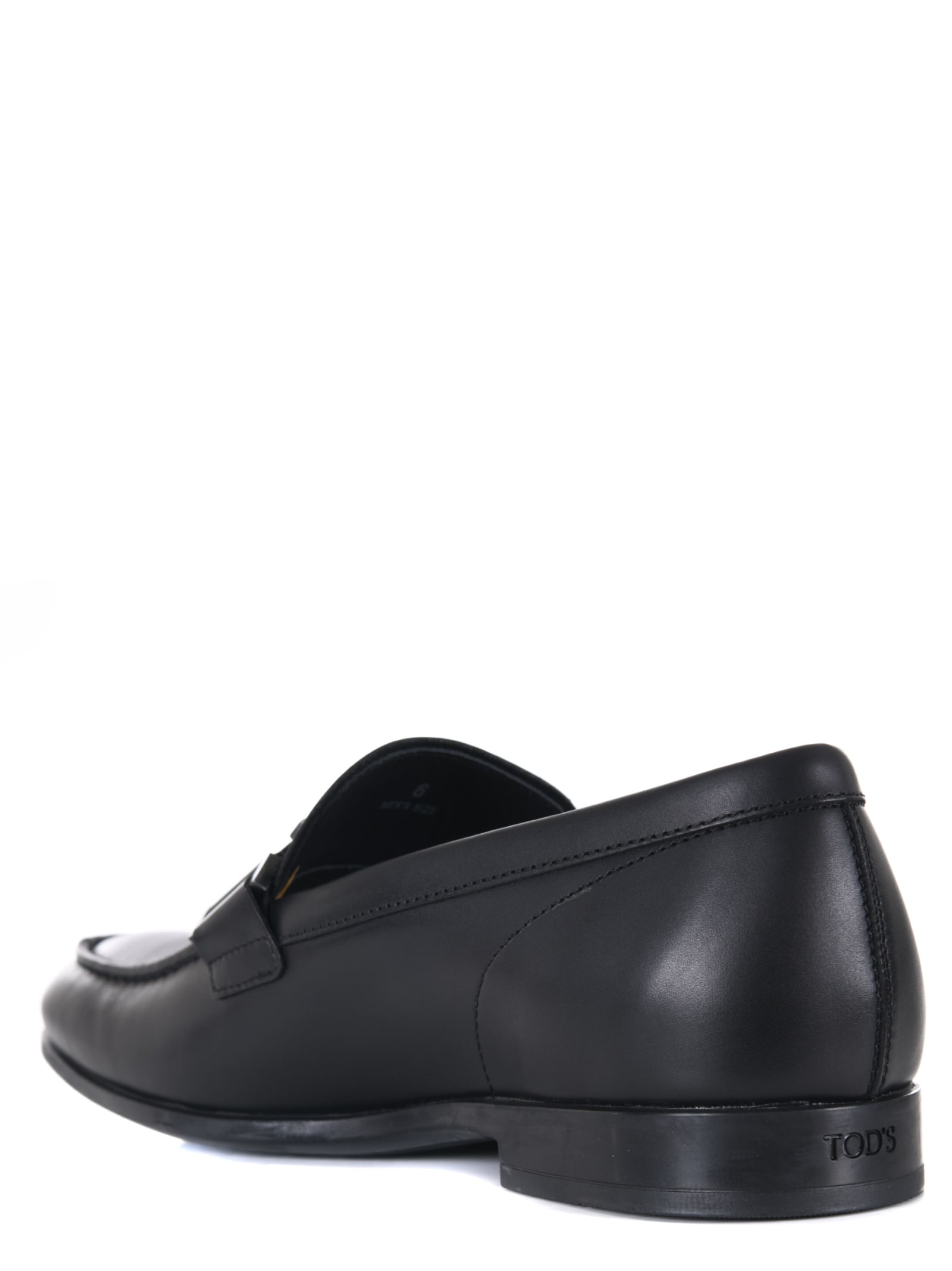 Shop Tod's Tods Moccasin In Black