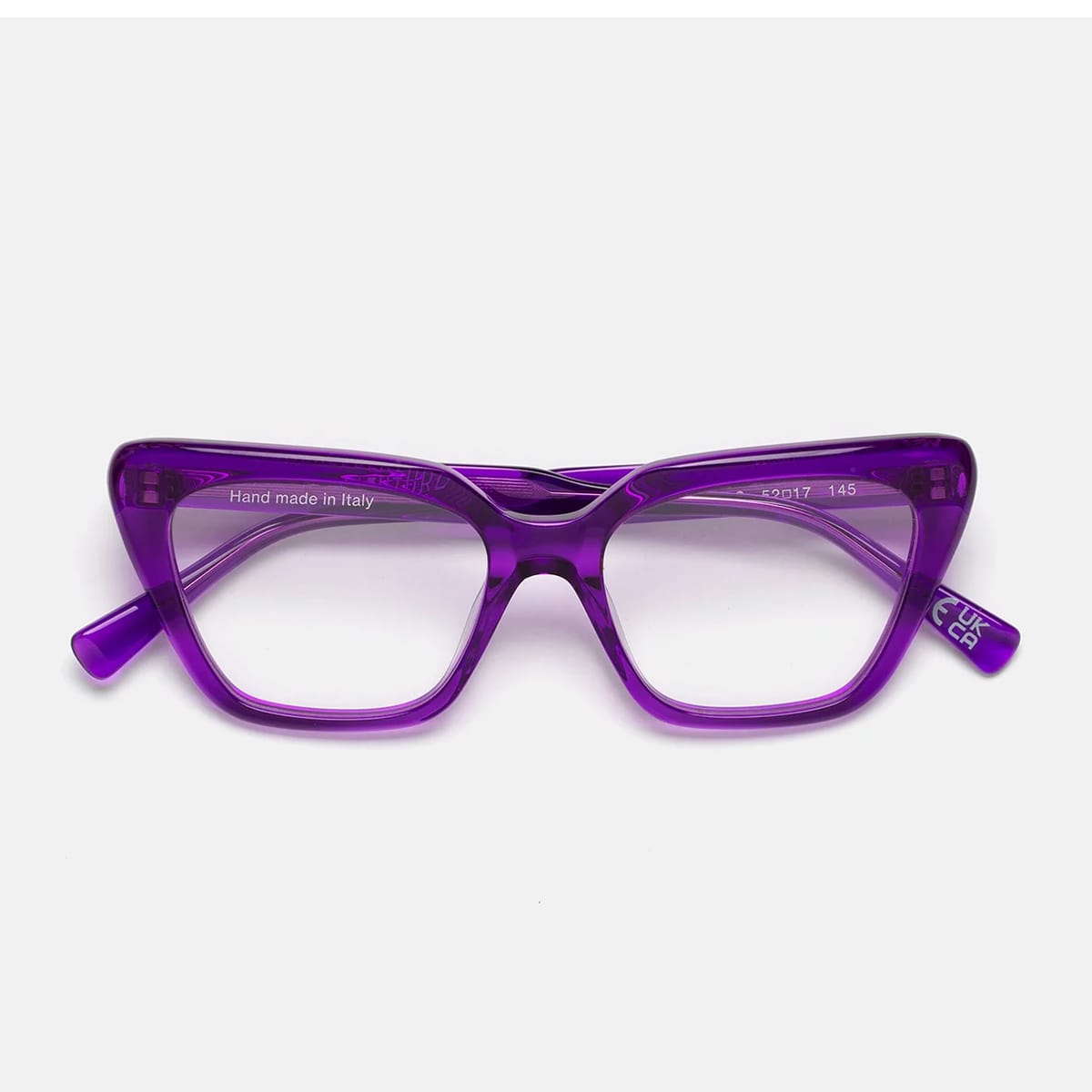 Numero 122 Purple Viola Glasses