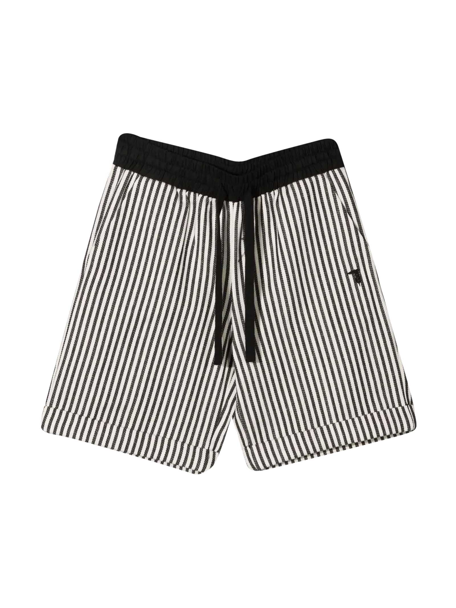 Trussardi Striped Teen Shorts