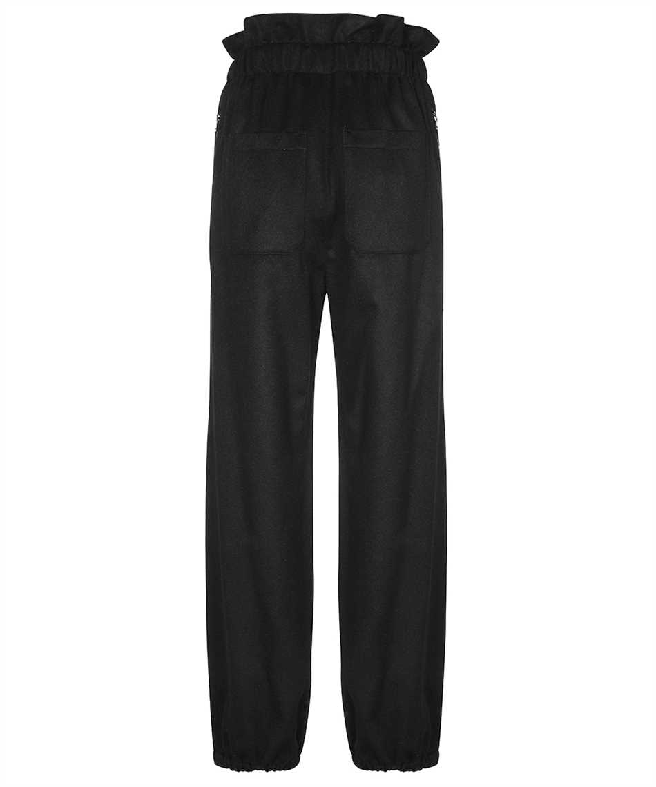 Shop Max Mara Tana Wool Trousers In Black