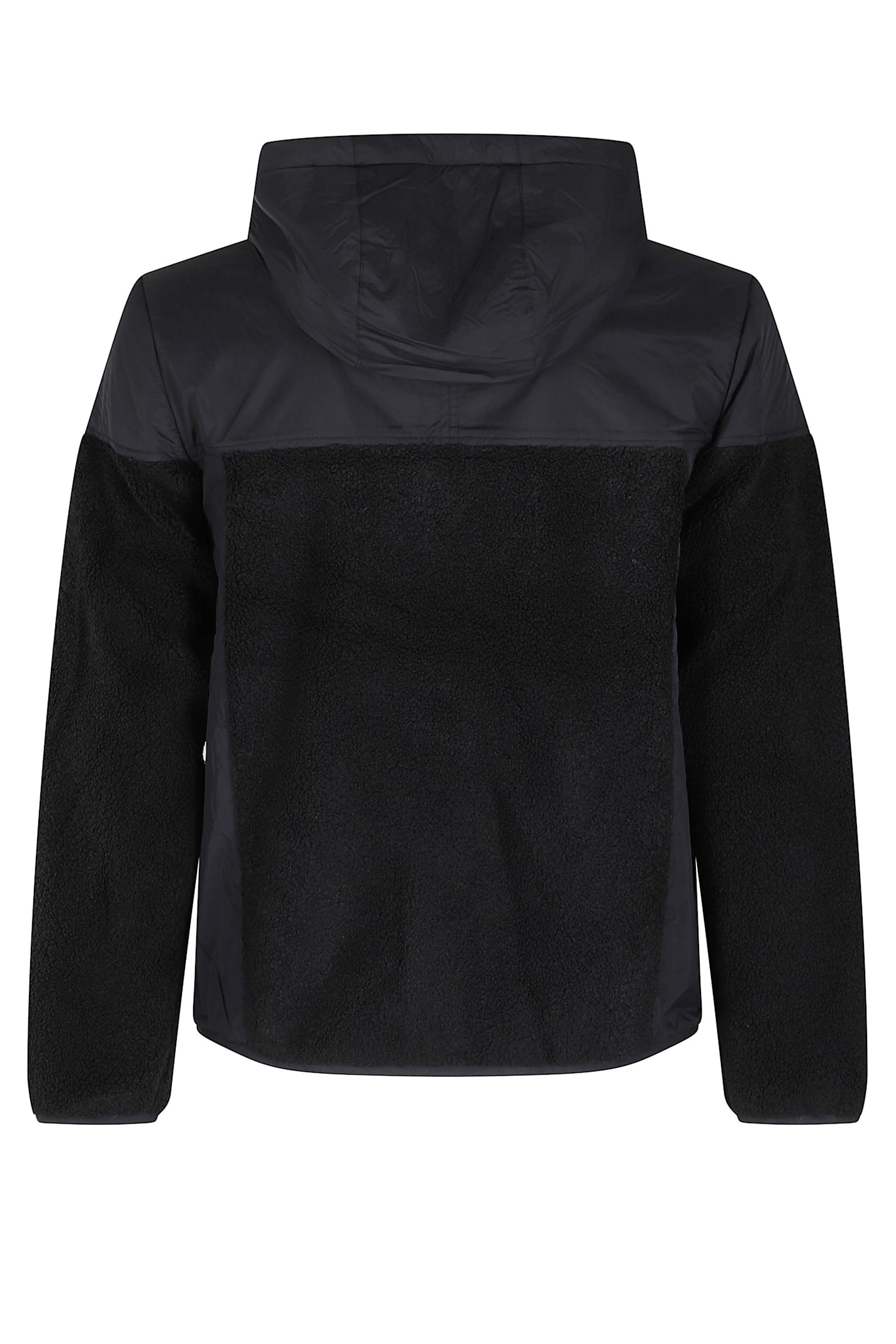 K-way Samson 4.0 Orsetto Full Zip Hoodie In Black