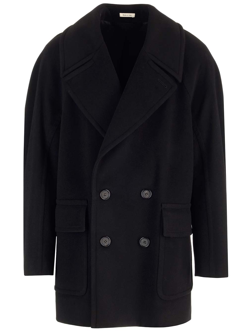 ALEXANDER MCQUEEN WOOL AND CASHMERE PEACOAT