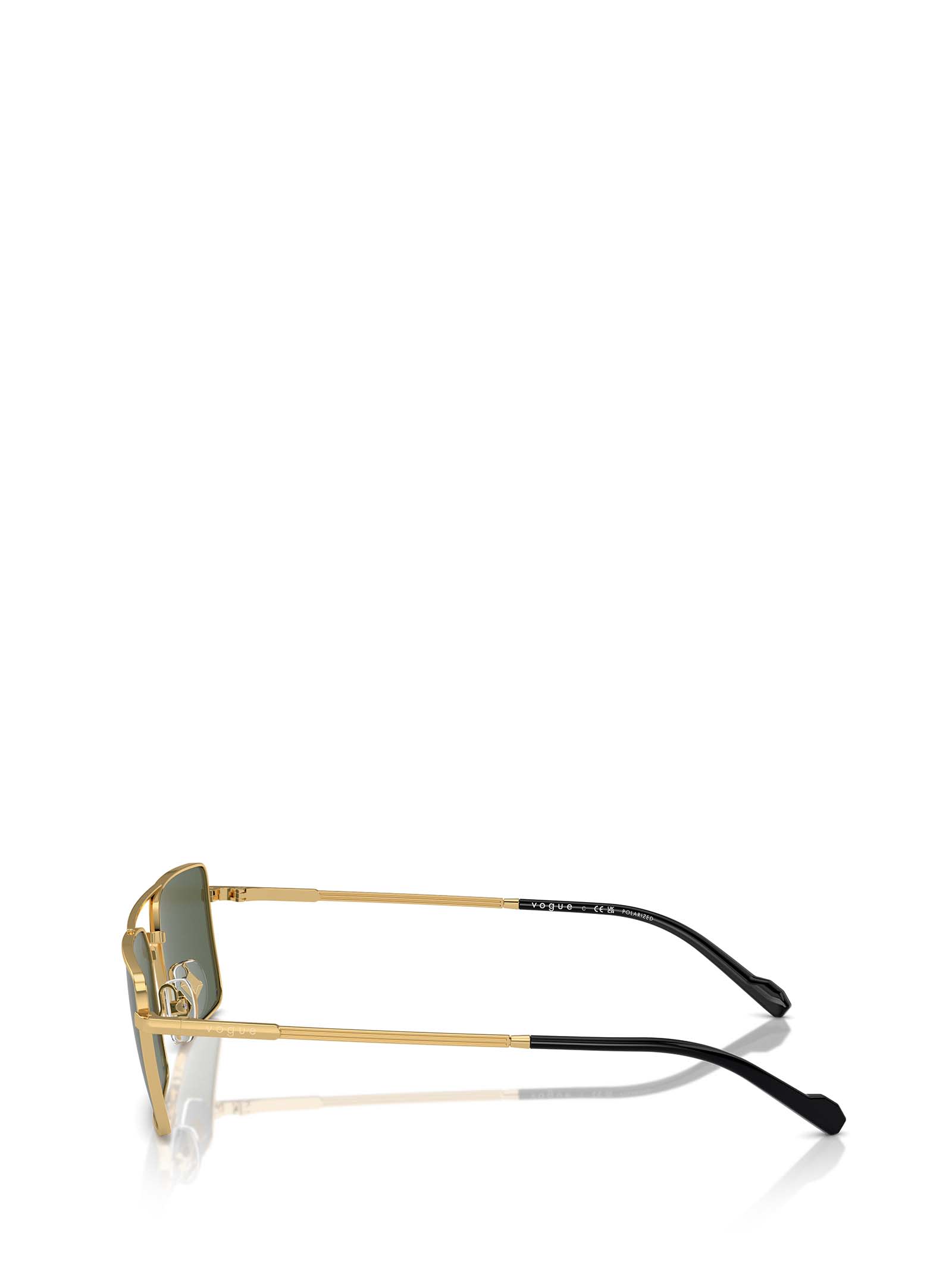 Shop Vogue Eyewear Vo4309s Gold Sunglasses