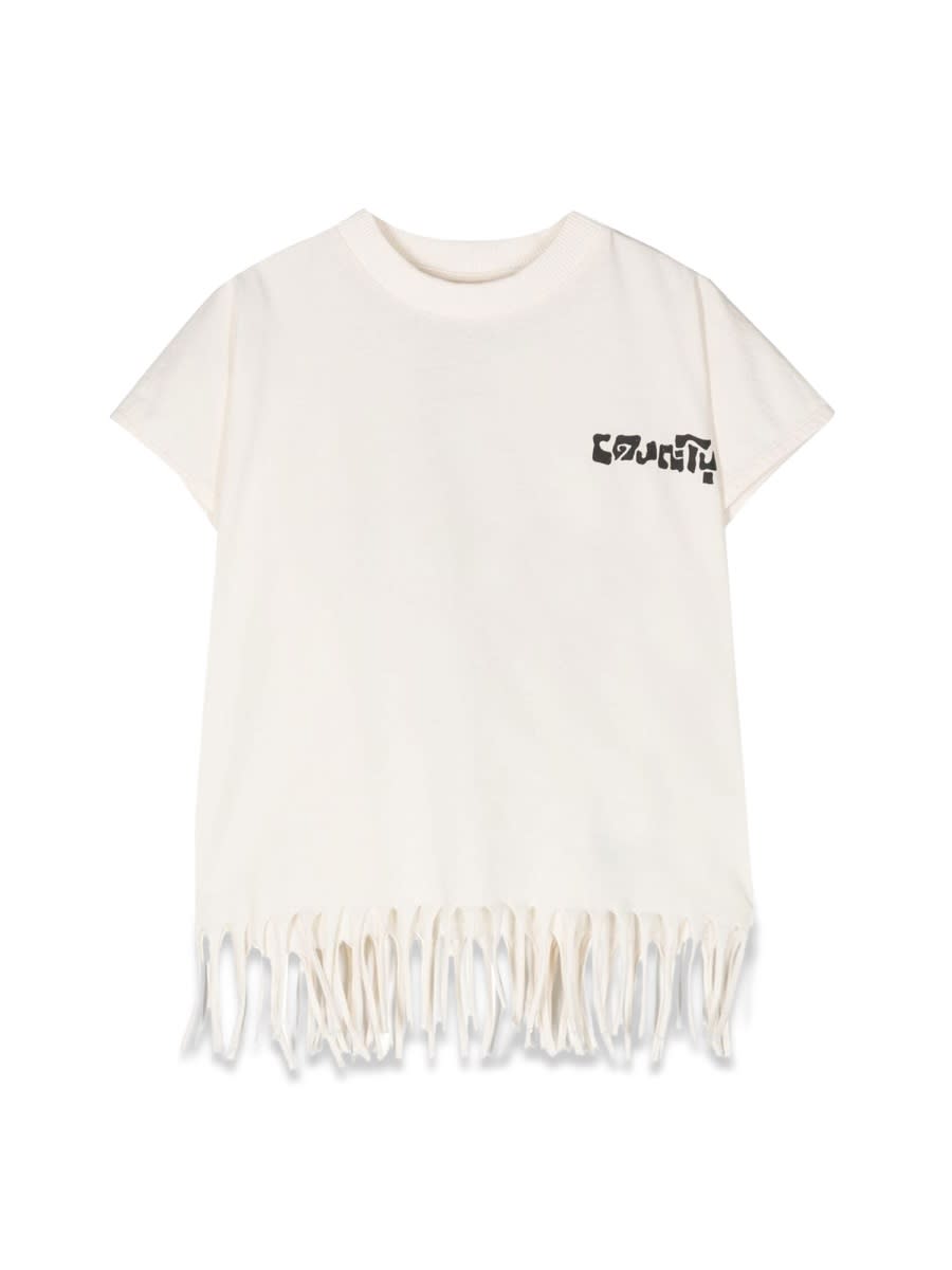 Shop Marcelo Burlon County Of Milan Tank Top In Ivory