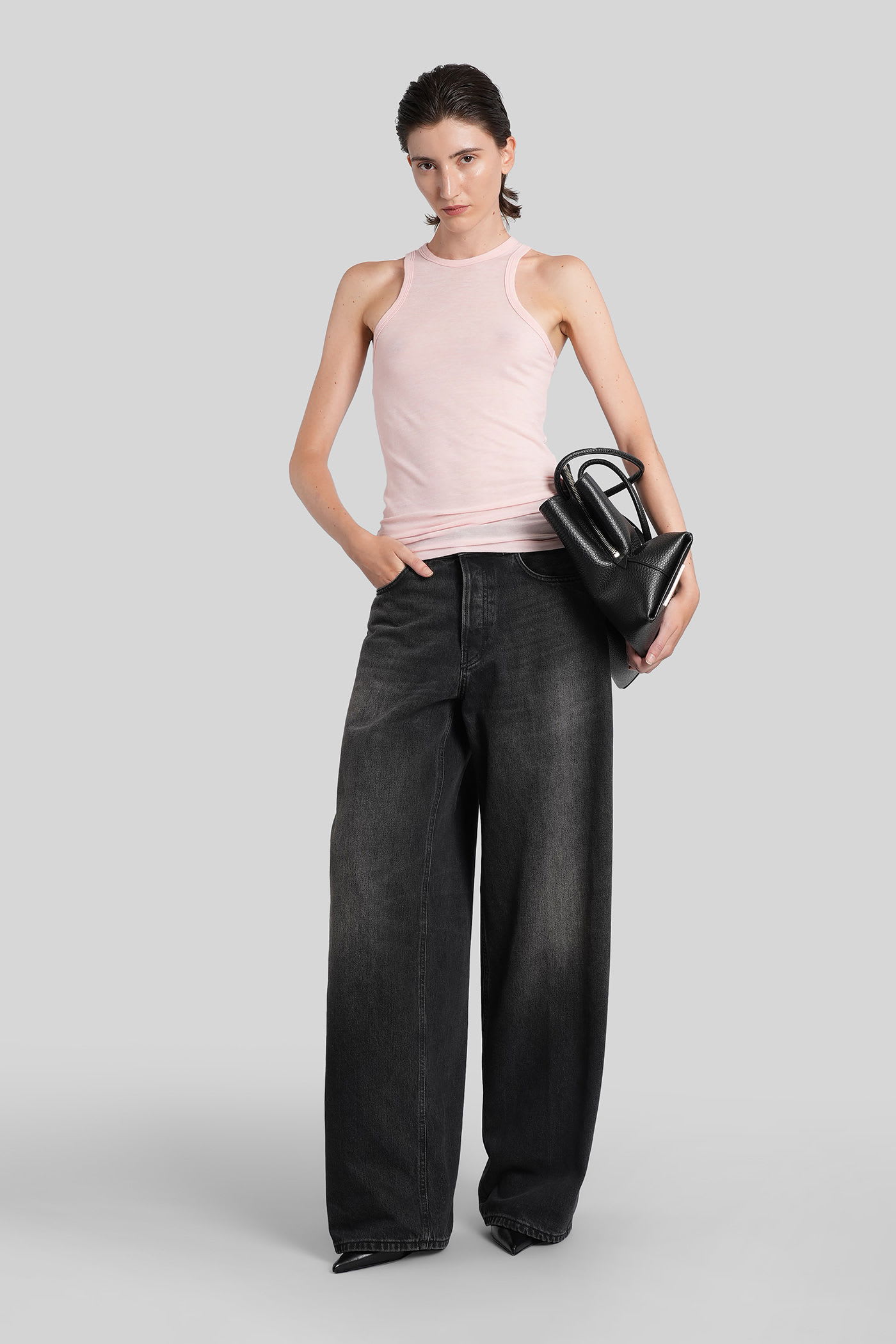 Haikure Bethany Earl Jeans In Black Denim In Black