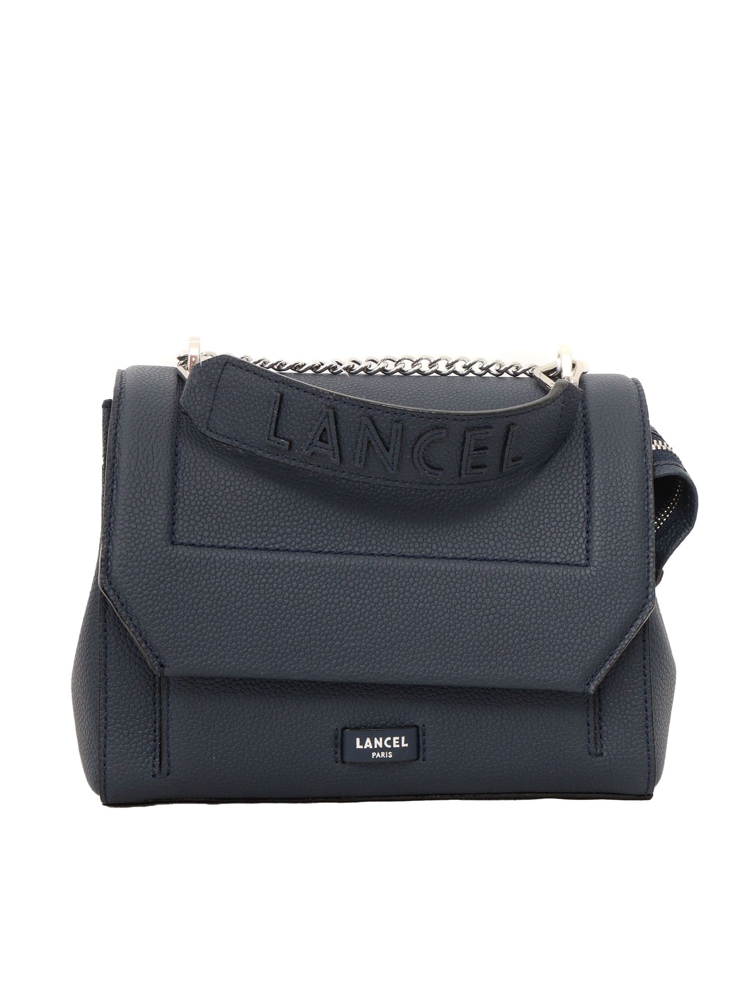 Lancel M Flap Bag In Blue