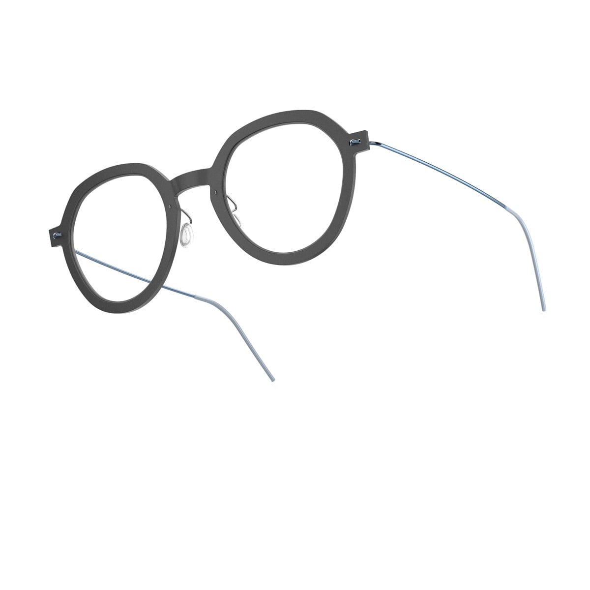Lindberg 6640 N. O.w. Titanium Eyeglasses In Brown