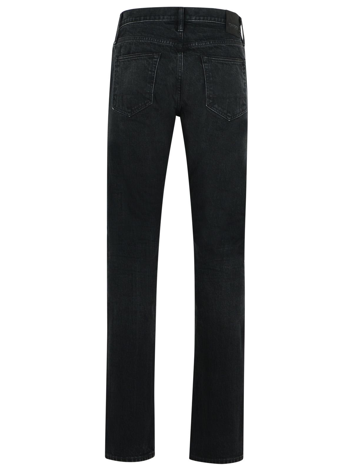 Tom Ford Black Denim Jeans Men In Black