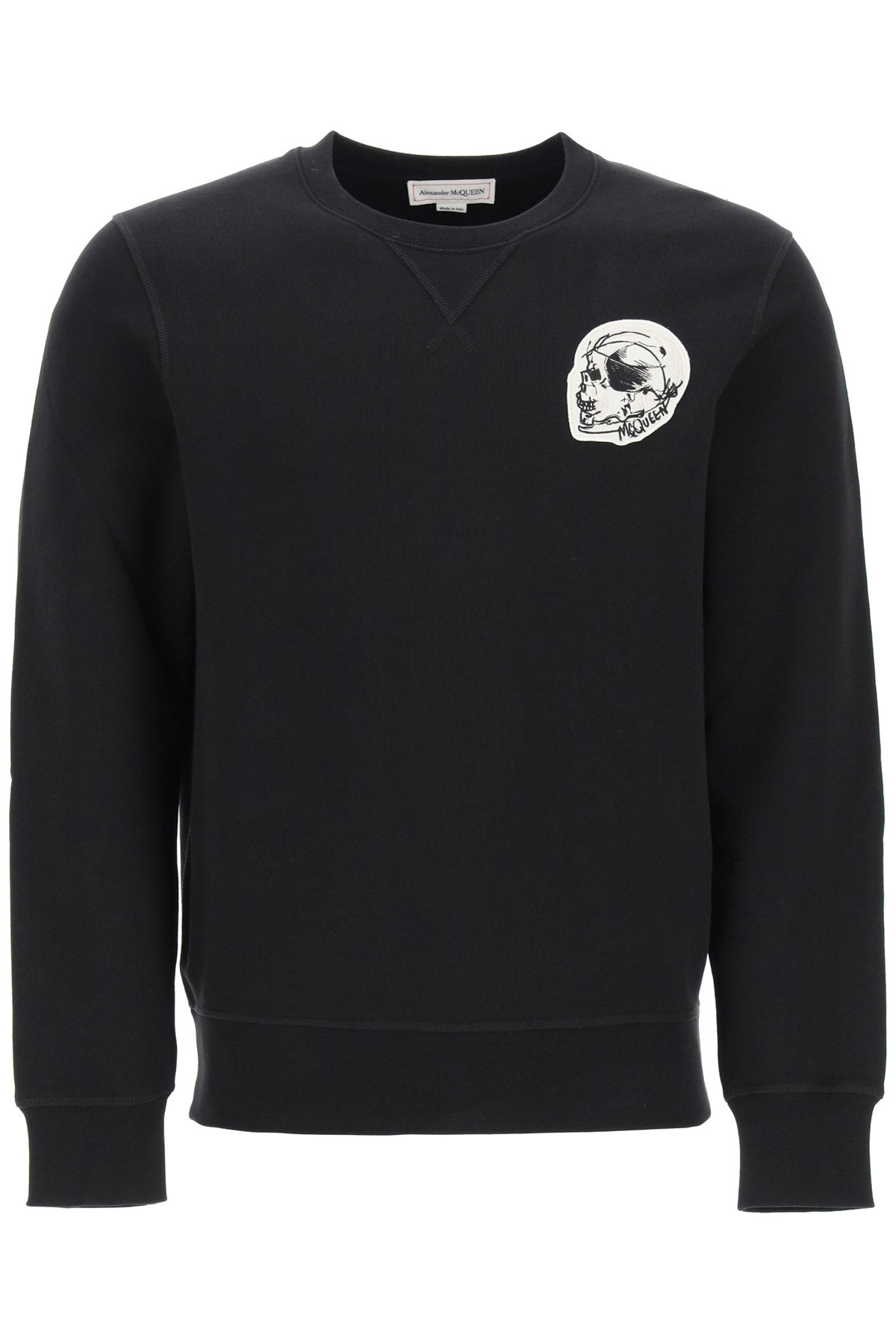 Alexander McQueen Sweatshirt With Skull Patch