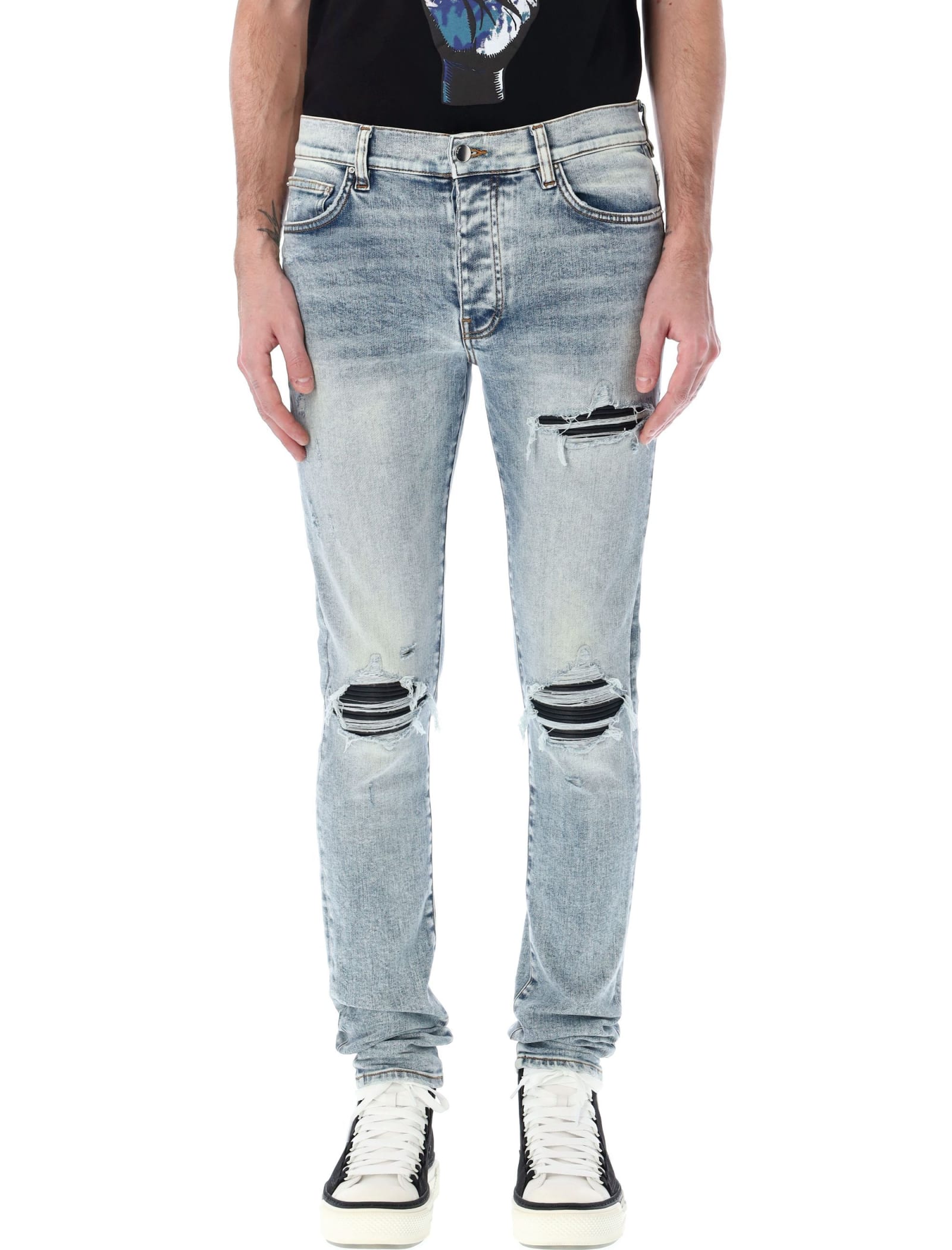 Amiri Mx1 Jeans In Stone Indigo | ModeSens