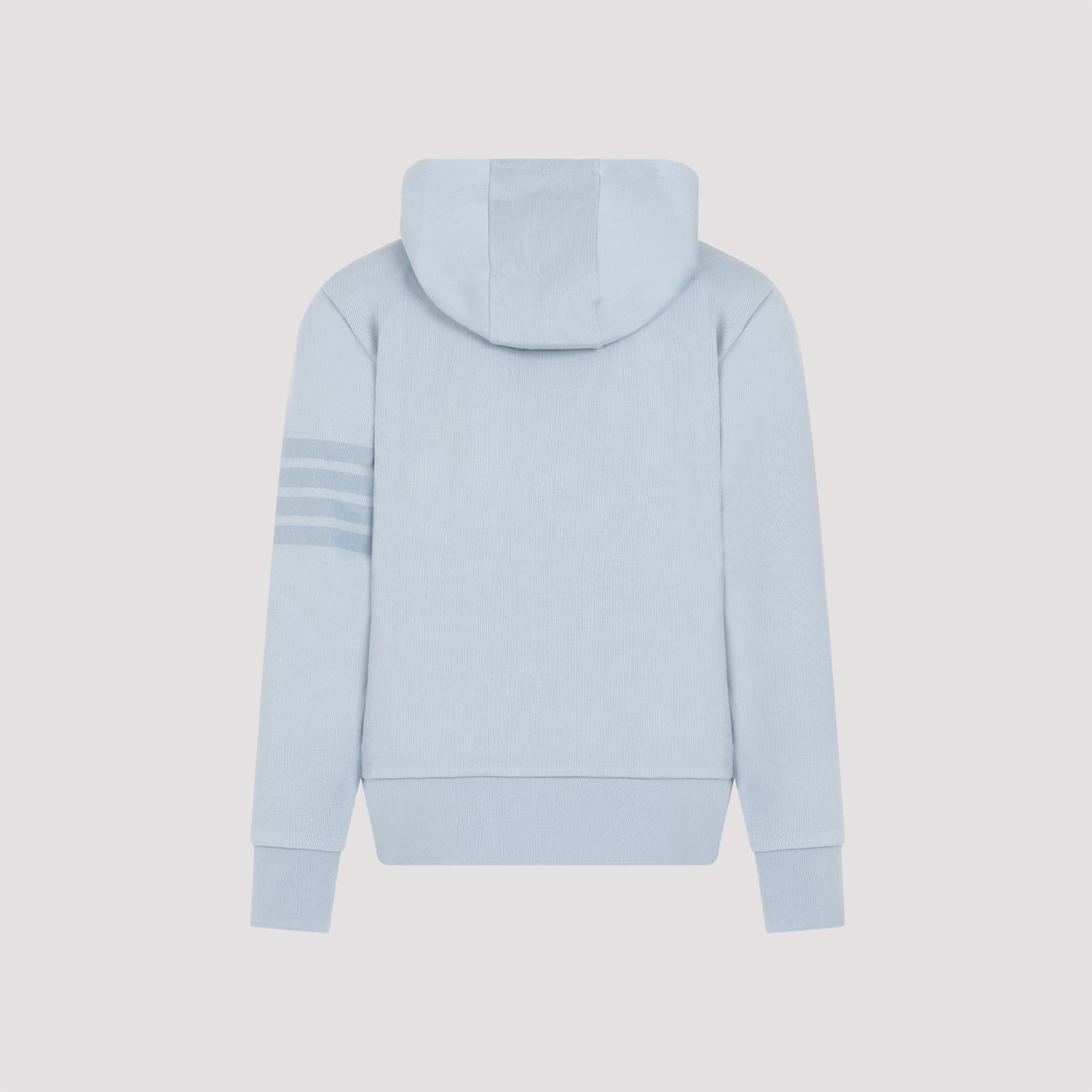 Shop Thom Browne Crewneck Hoodie Pullover In Light Blue