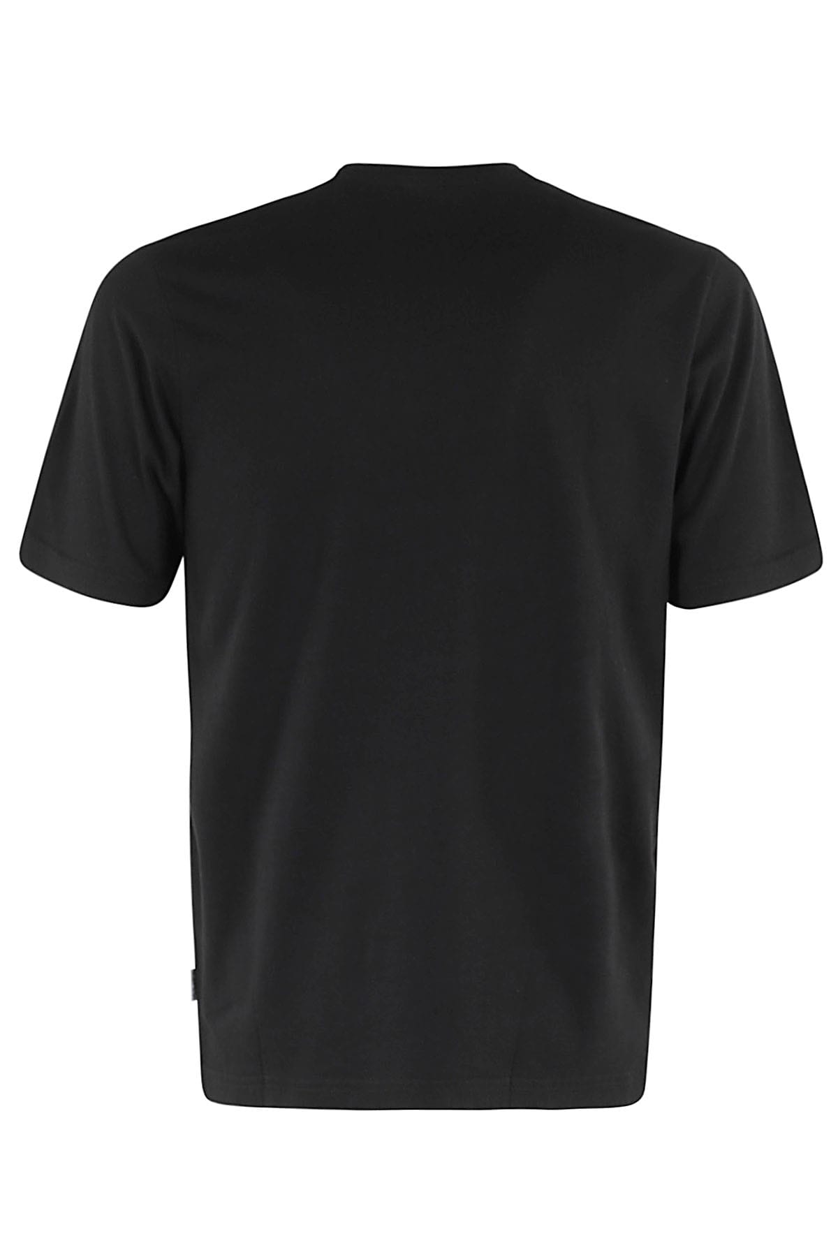 ASPESI T-SHIRT 3107 T-SHIRT IN BLACK COTTON