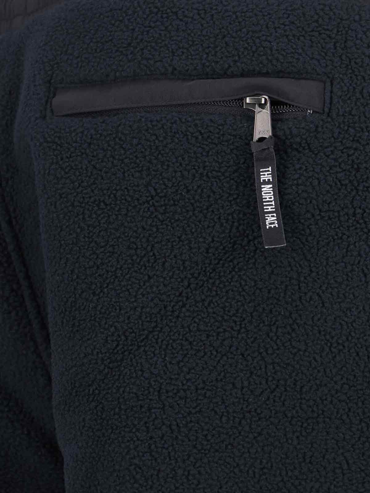 The North Face Relaxed Fit Black Teddy Fabric Trousers In Black