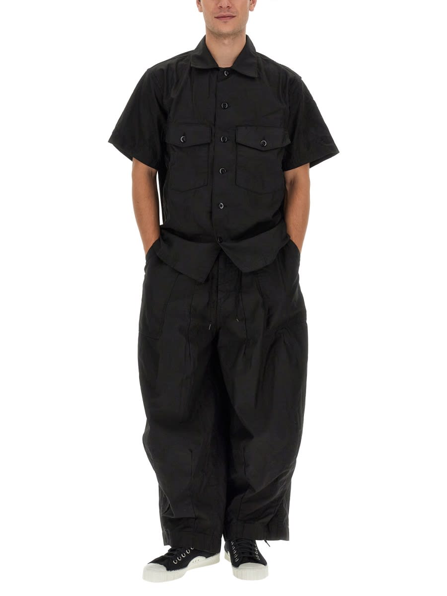 Needles Short Sleeve Shirt In Black