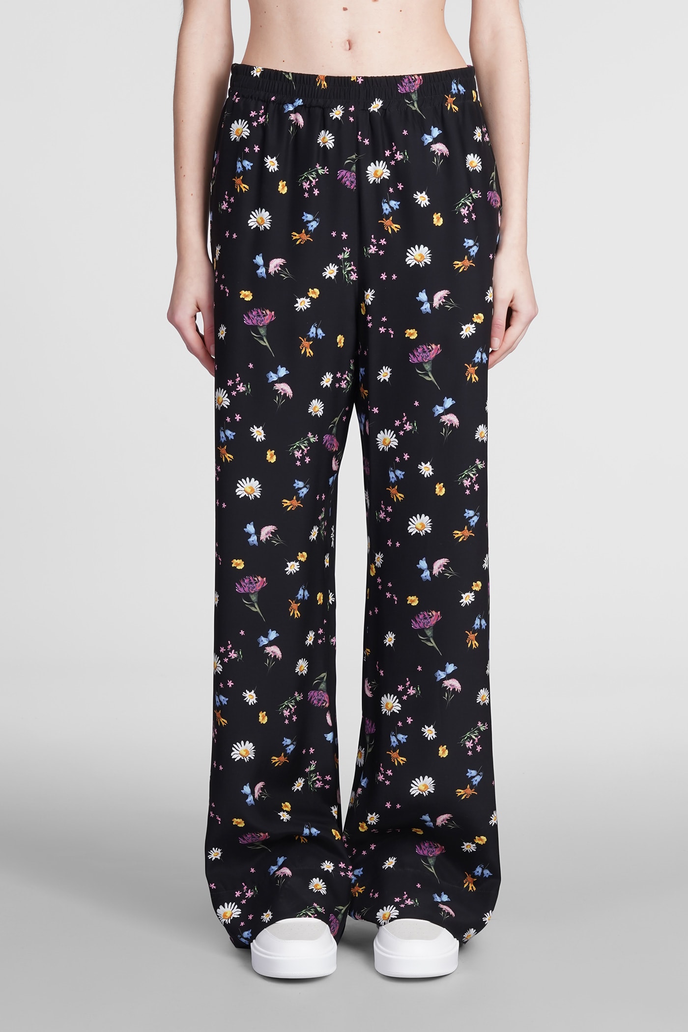 STELLA MCCARTNEY PANTS IN BLACK SILK