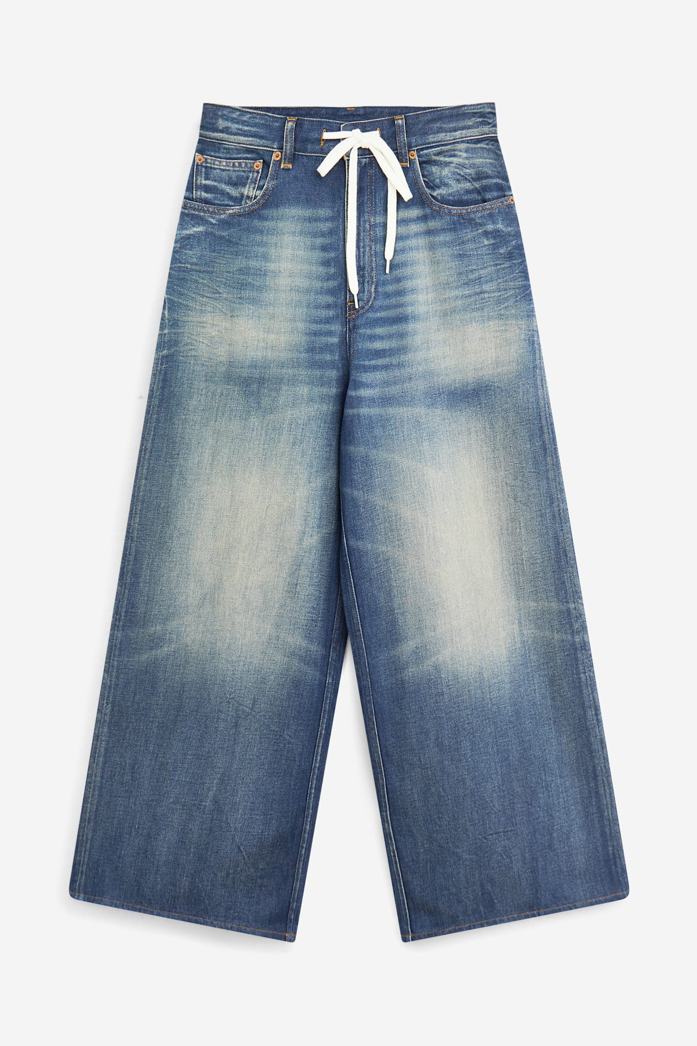 Mm6 Maison Margiela 5 Pocket Jeans In Blue