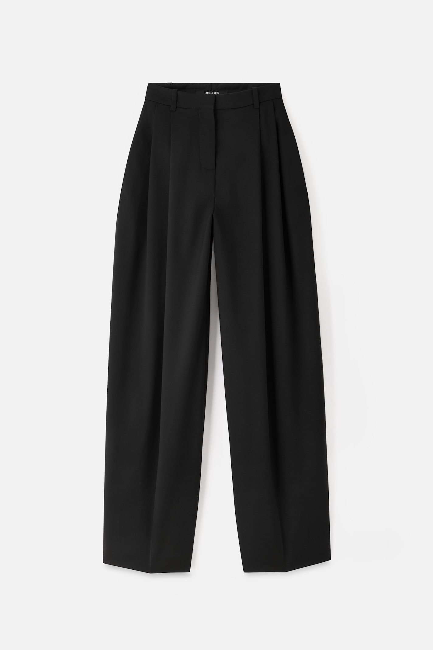 Jacquemus Women Le Pantalon Ovalo Trousers In Black