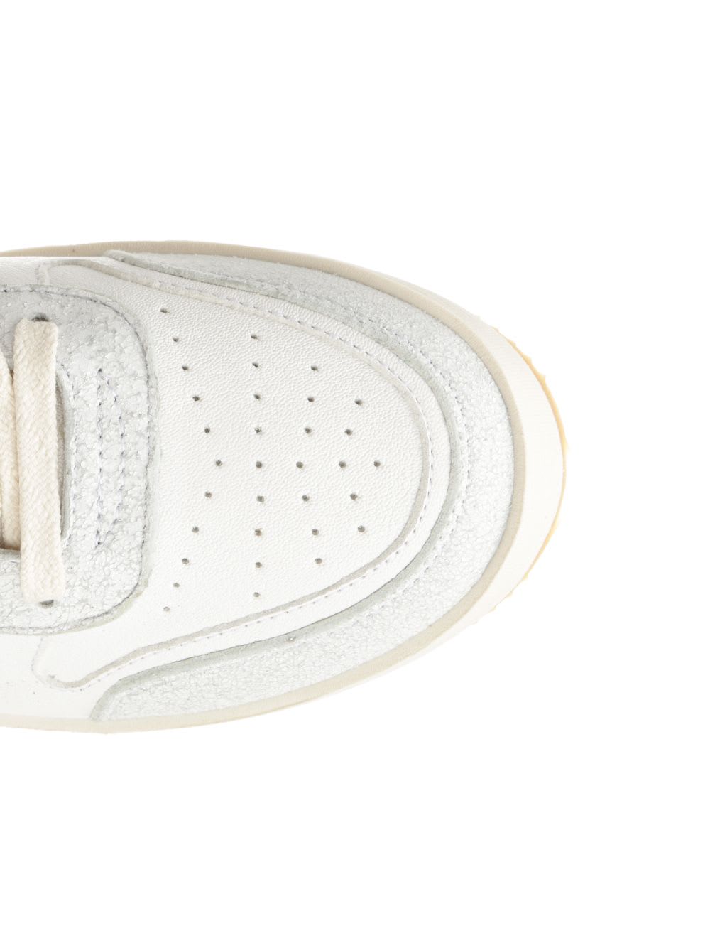 Philippe Model Nice Low Man Sneakers Green In White