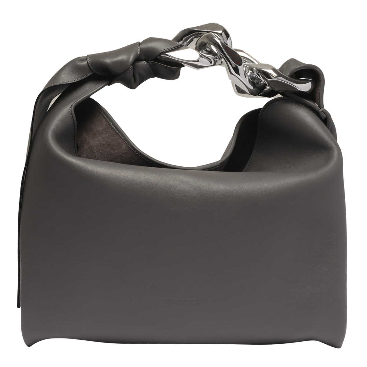 Jw Anderson Small Hobo Chain Bag In Grey | ModeSens