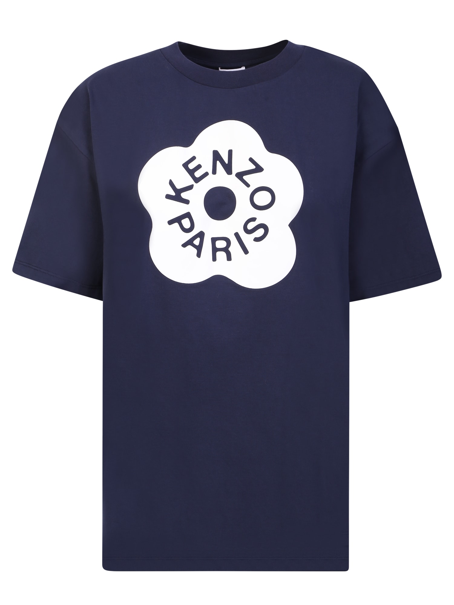 Shop Kenzo Boke Flower Blu T-shirt In Blue
