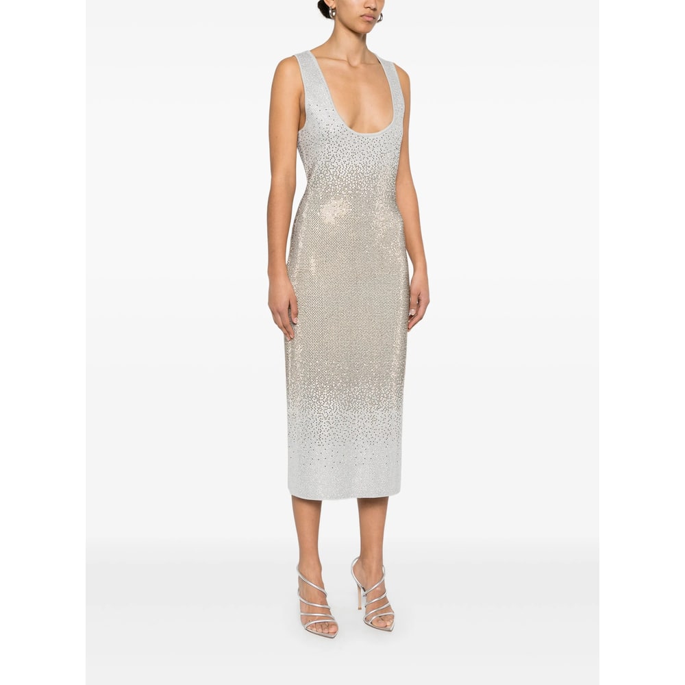 Retroféte Dress In Gray