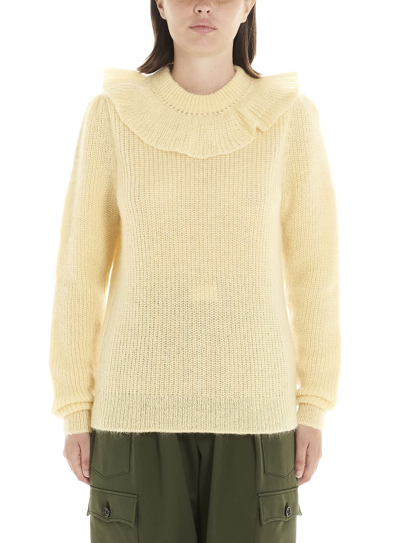 Miu Miu Miu Miu Sweater - Giallo - 11015695 | italist