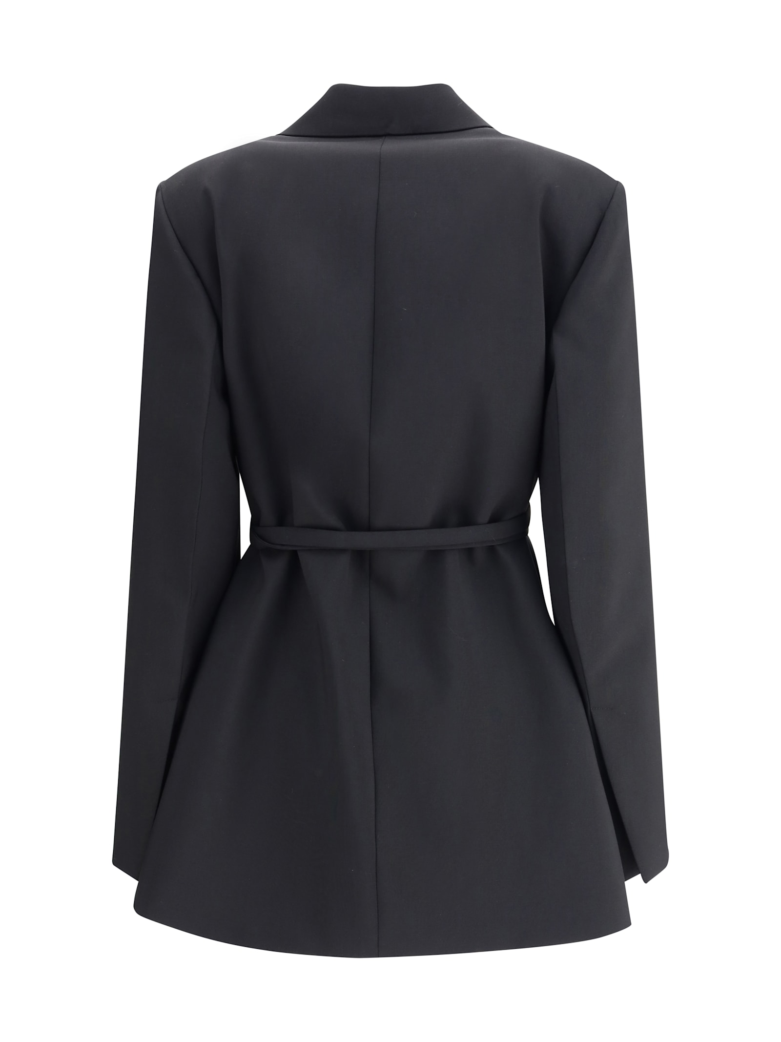 Sportmax Tubinga Long Blazer In Black