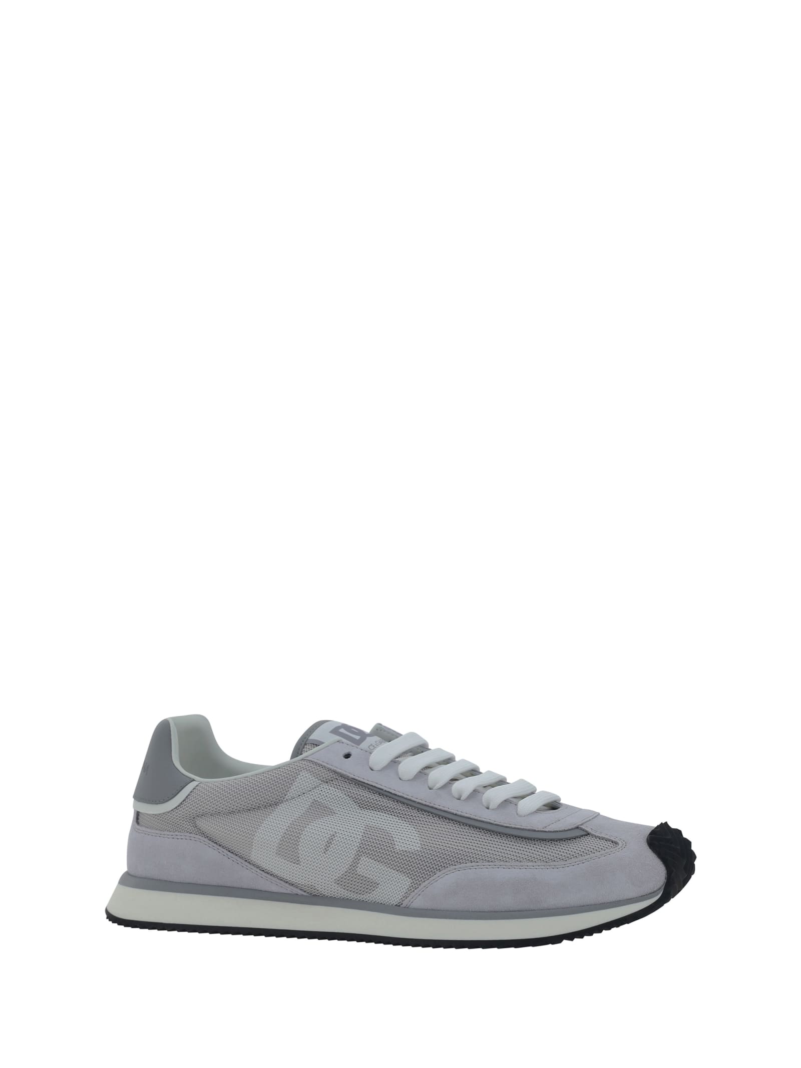 Shop Dolce & Gabbana Sneakers In Grigio/bianco