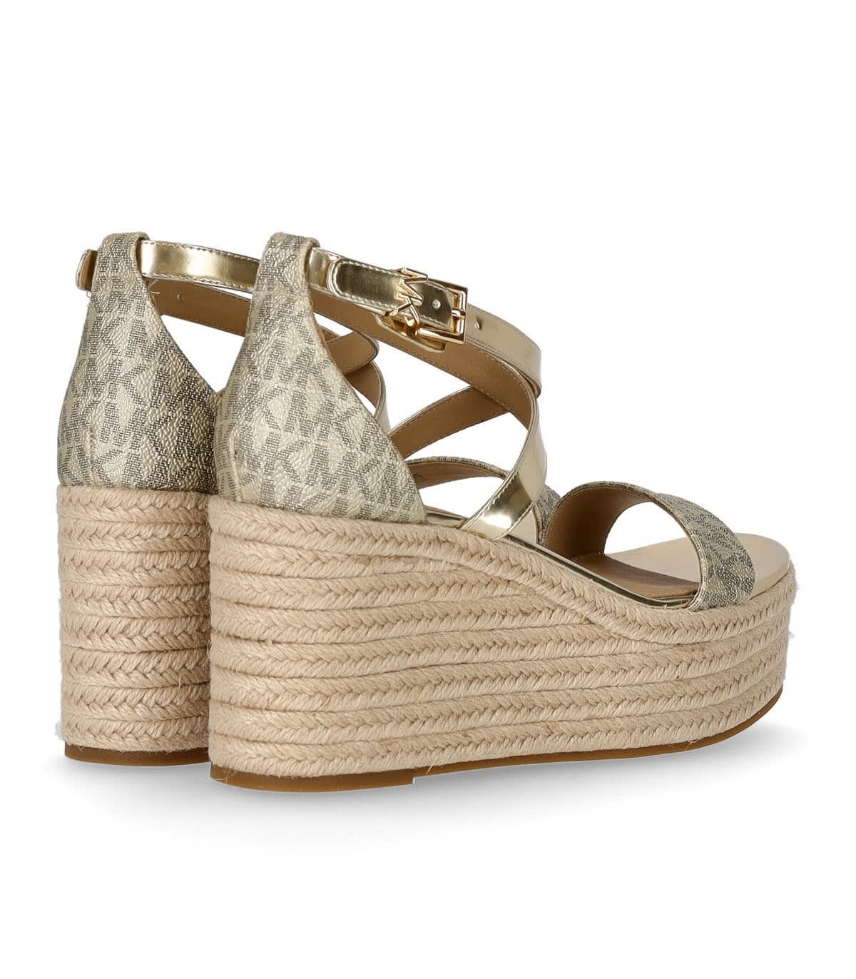 Michael Kors Serena Wedge Espadrille Wedge In Gold ModeSens
